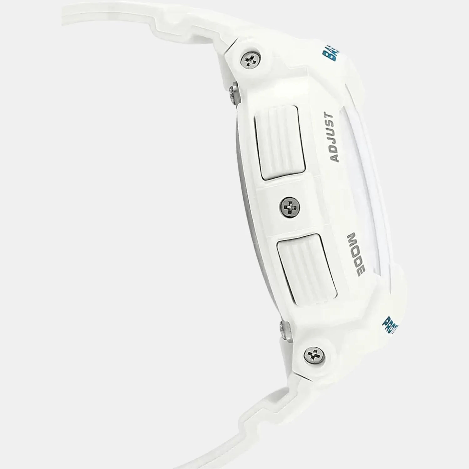 Baby-G Women Quartz White Dial Analog-Digital Leather Watch B158 - Image 4