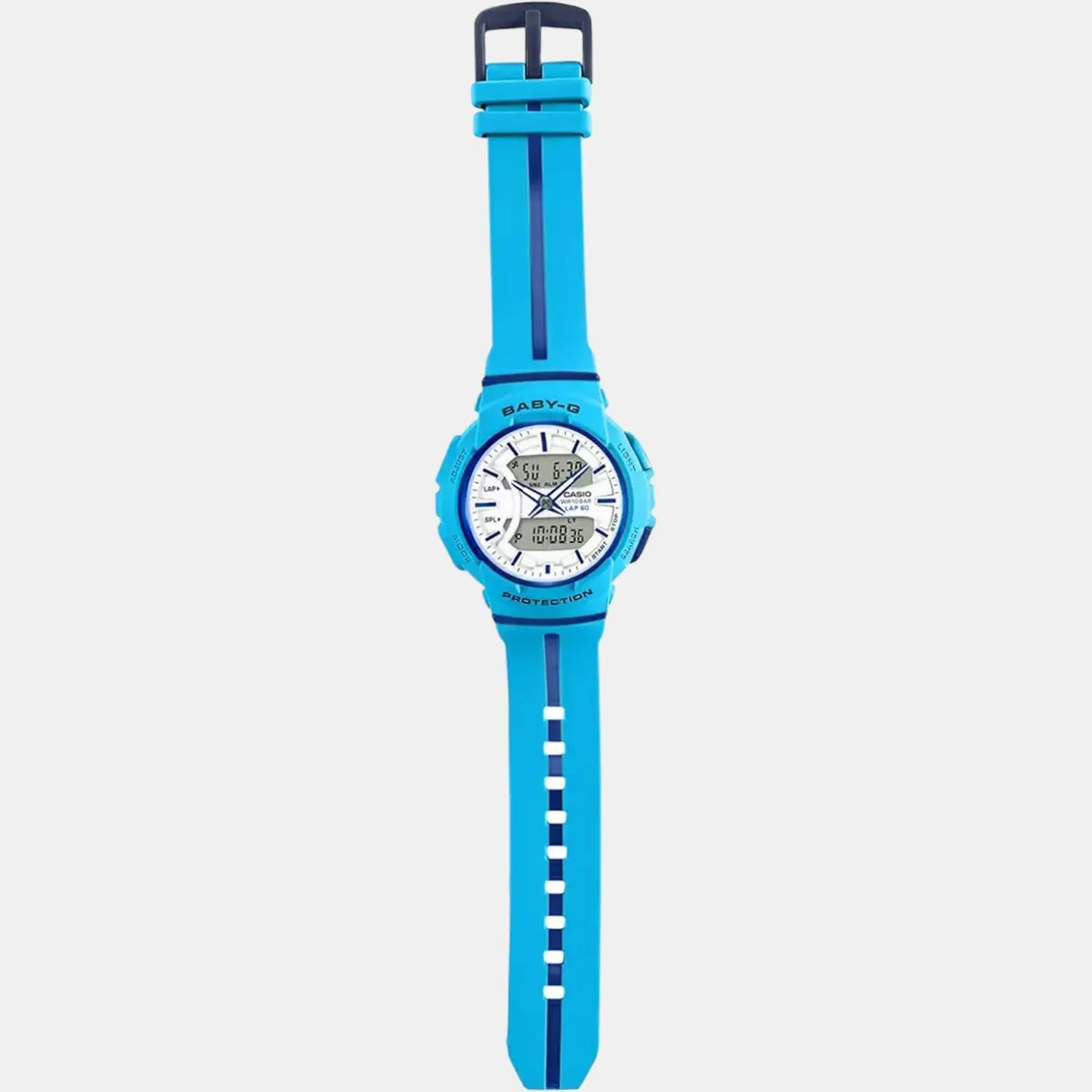 Baby-G Women Quartz White Dial Analog-Digital Resin Watch B197 - Image 7