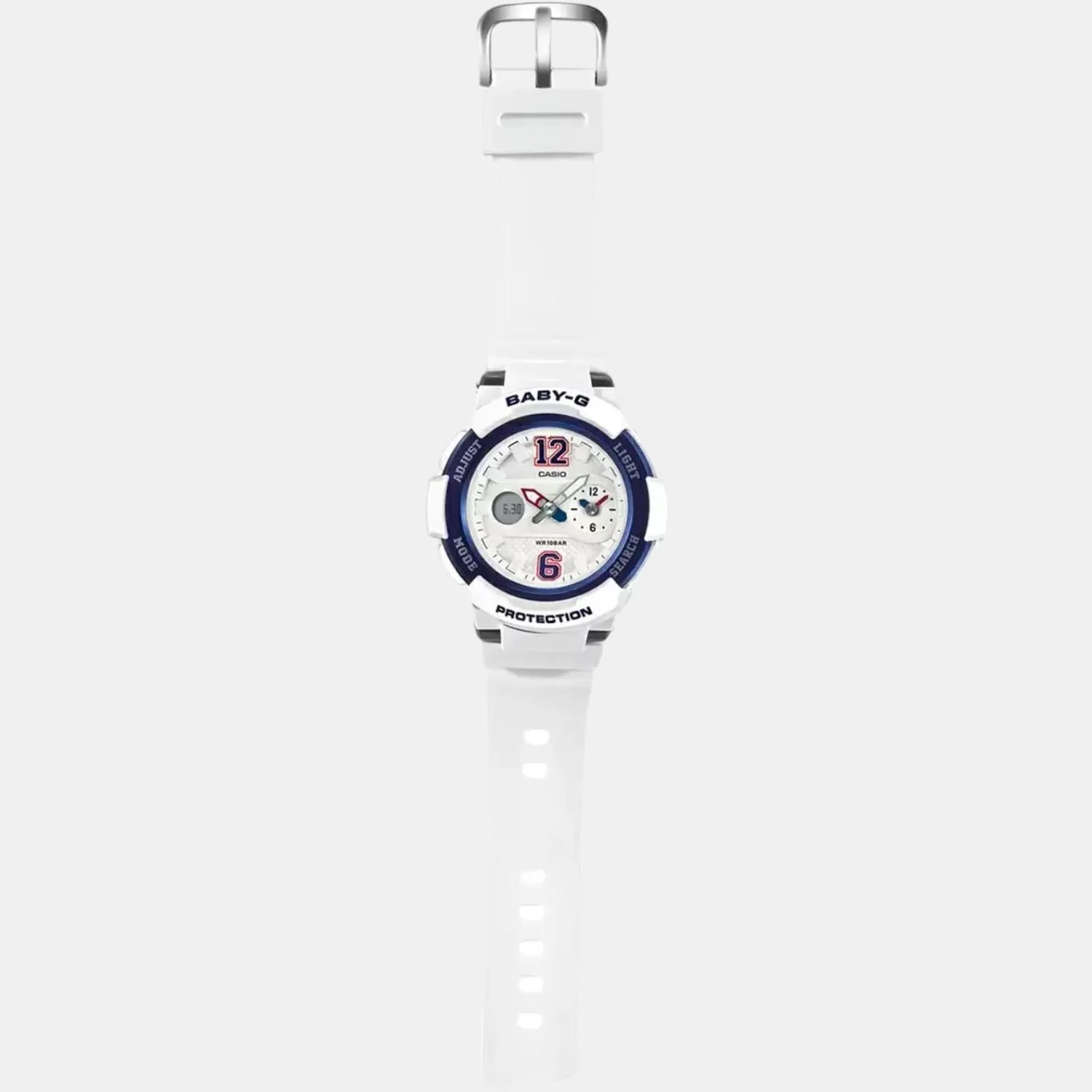 Baby-G Women Quartz White Dial Analog-Digital Resin Watch BX047 - Image 2