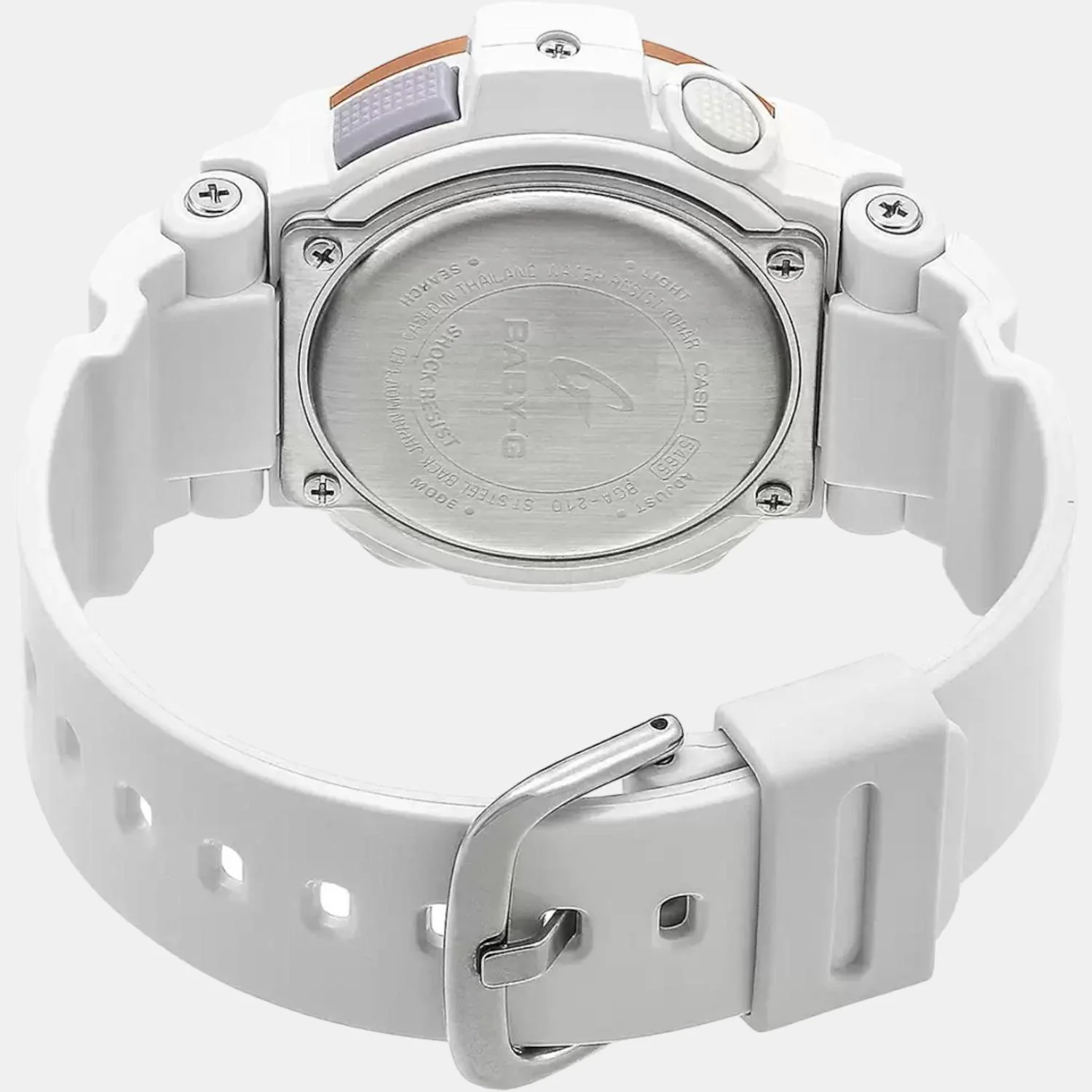Baby-G Women Quartz White Dial Analog-Digital Resin Watch BX051 - Image 4