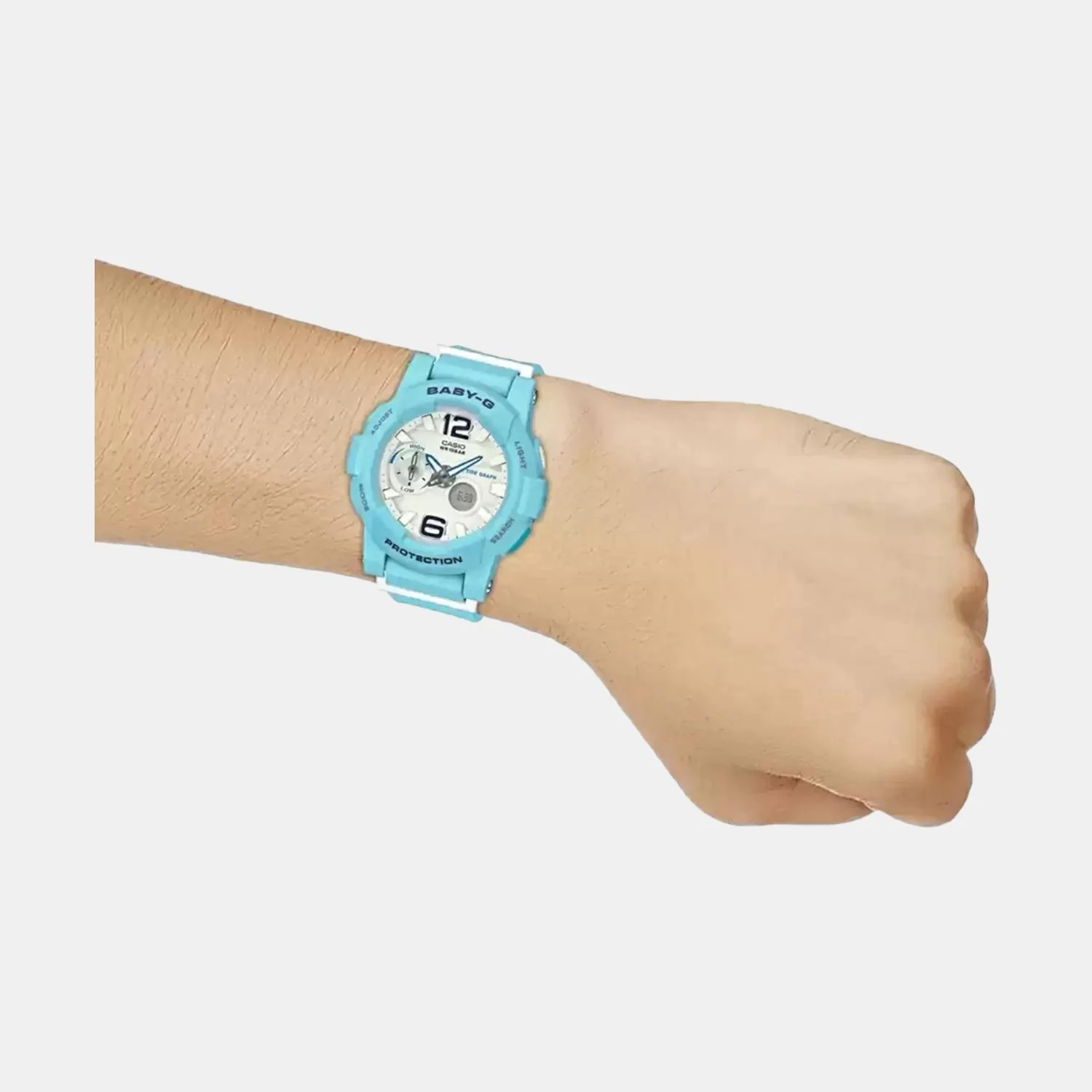 Baby-G Women Quartz White Dial Analog-Digital Resin Watch BX078 - Image 6