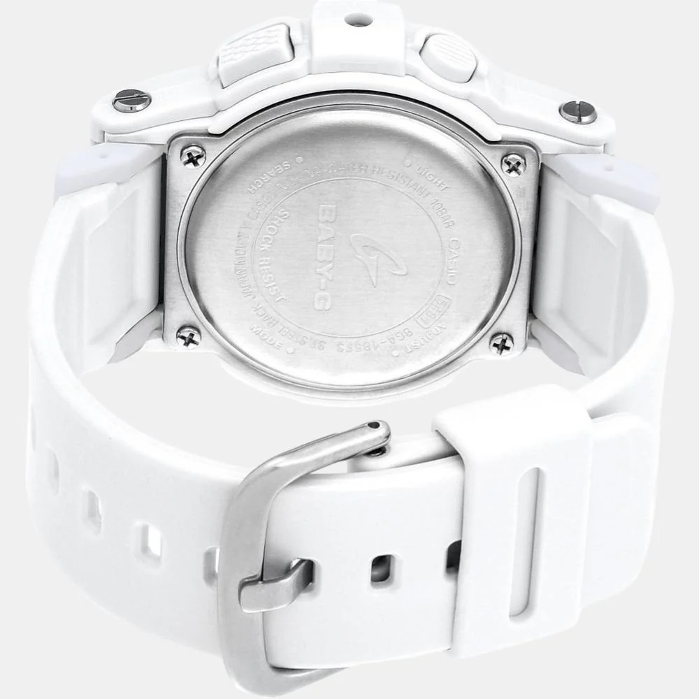 Baby-G Women Quartz White Dial Analog-Digital Resin Watch BX079 - Image 4