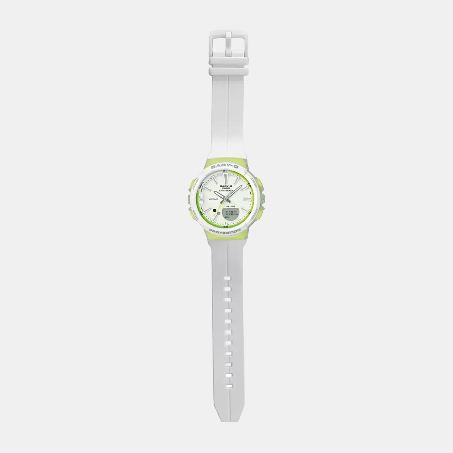 Baby-G Women Quartz White Dial Analog-Digital Resin Watch BX098 - Image 4