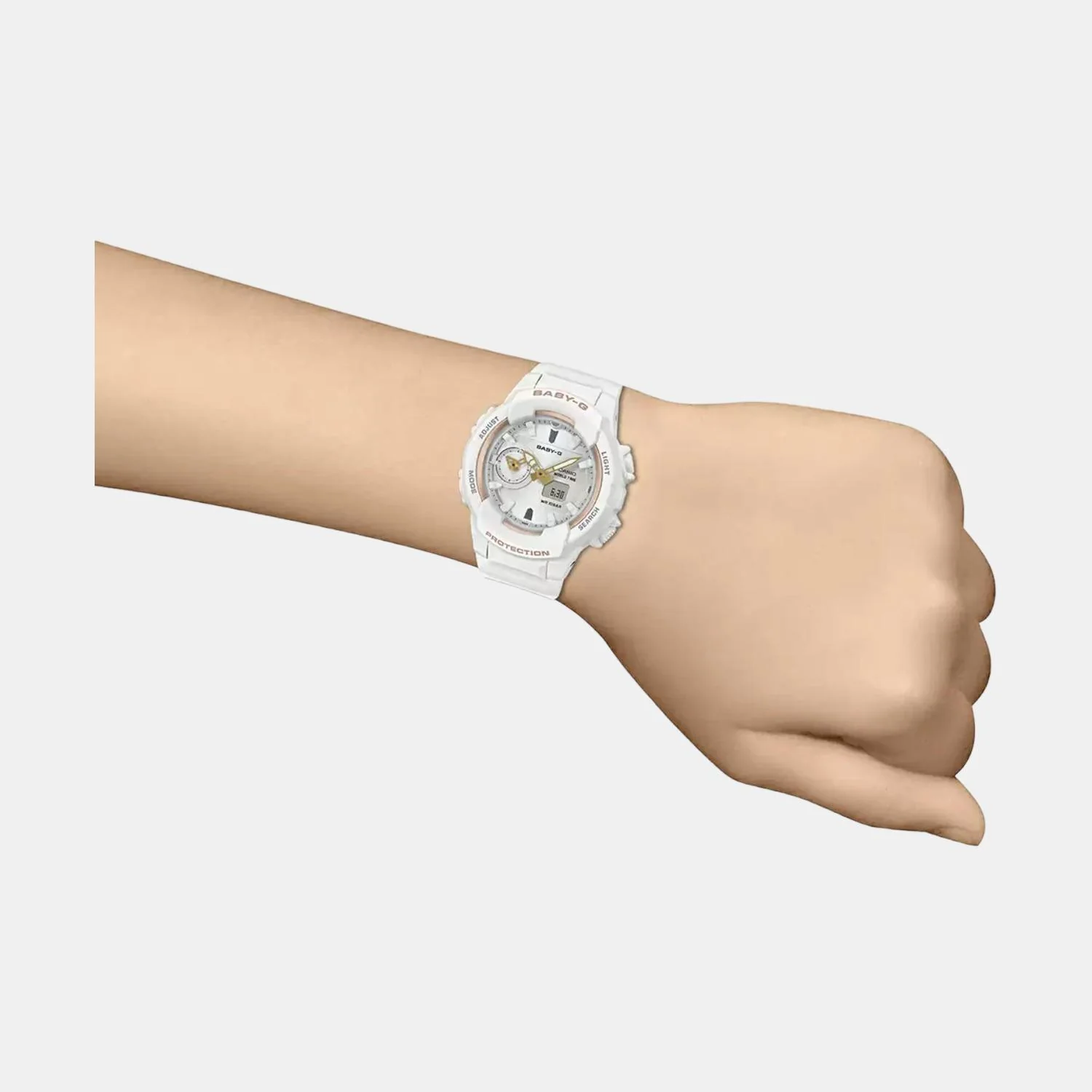 Baby-G Women Quartz White Dial Analog-Digital Resin Watch BX118 - Image 7