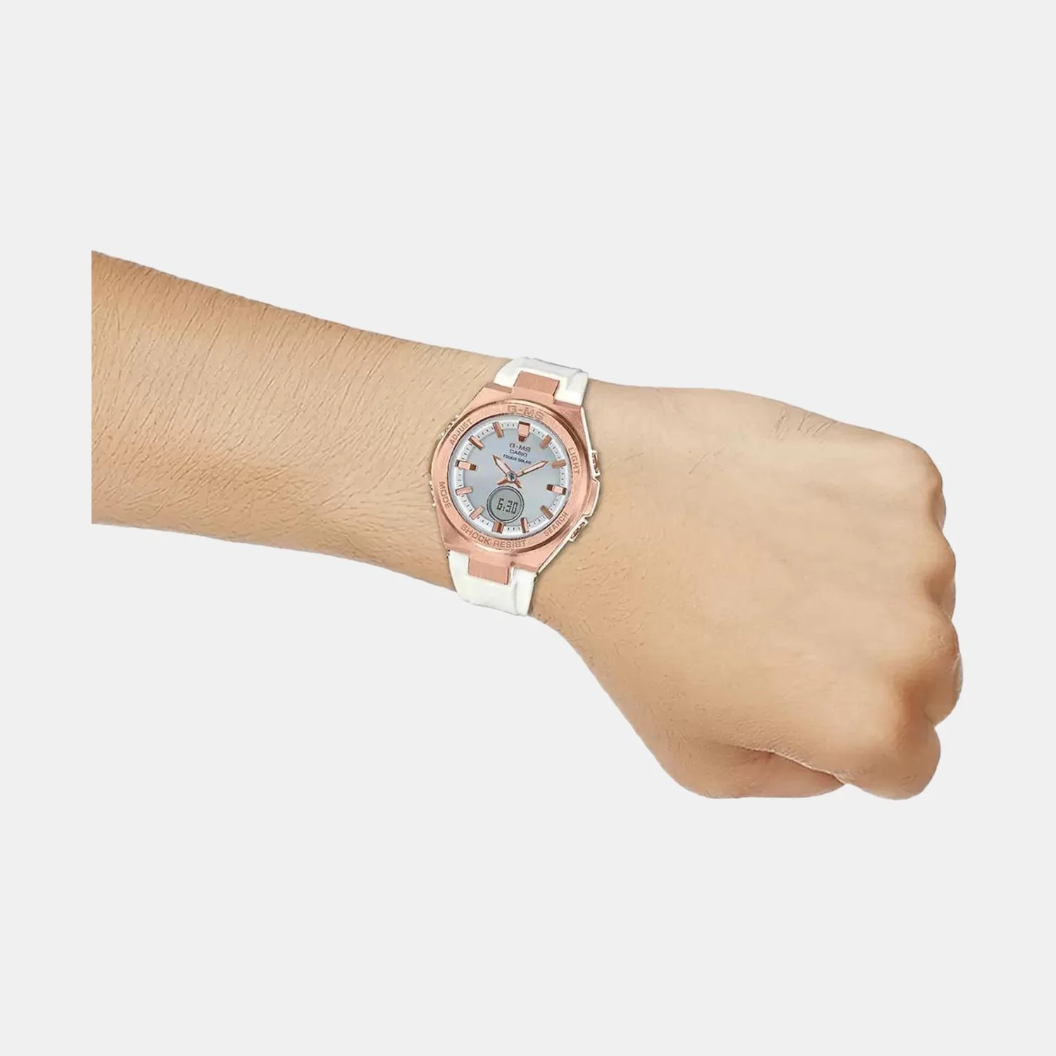 Baby-G Women Quartz White Dial Analog-Digital Resin Watch BX129 - Image 7