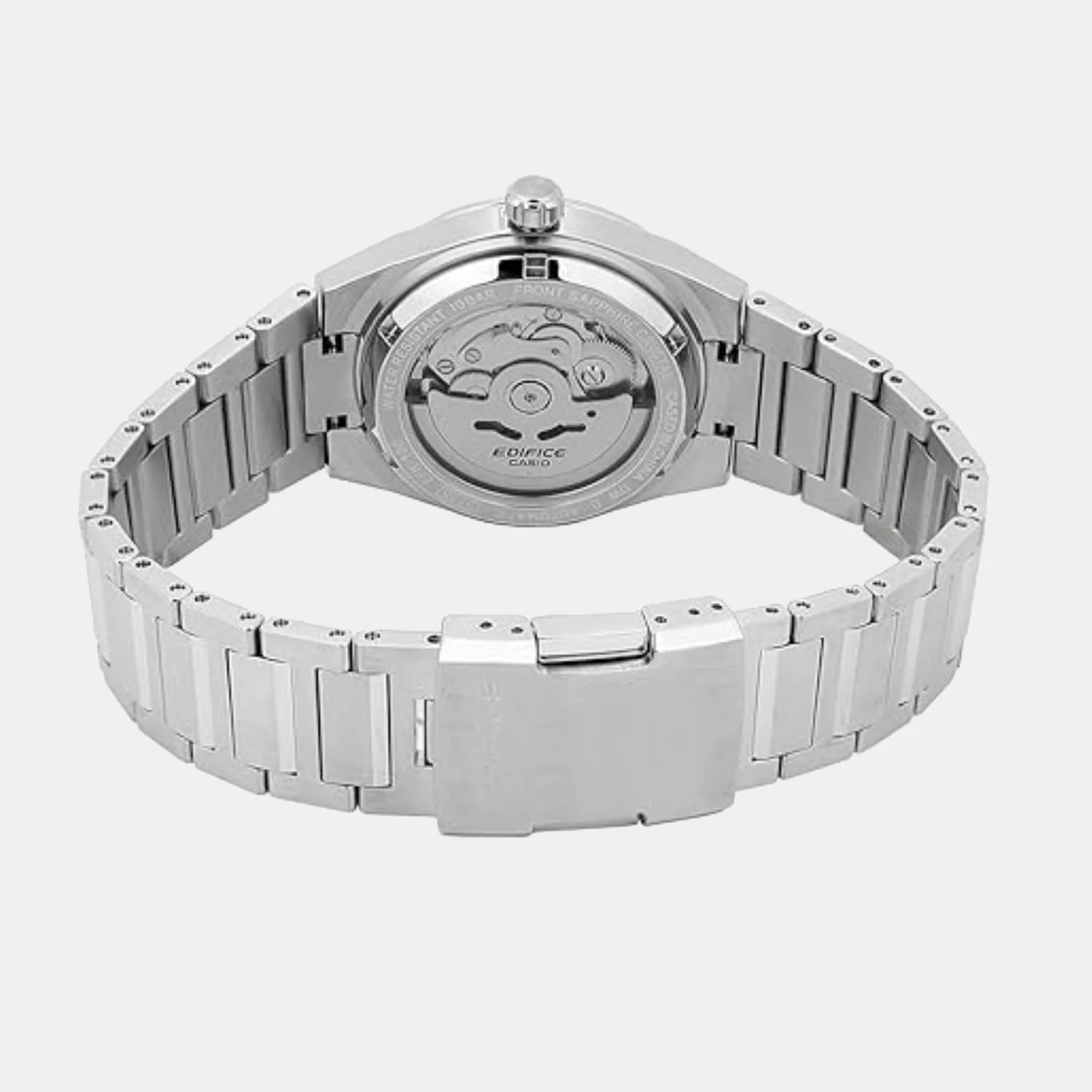Edifice Men Automatic Blue Dial Analog Stainless Steel Watch ED670 - EFK-100D-2A - Image 3