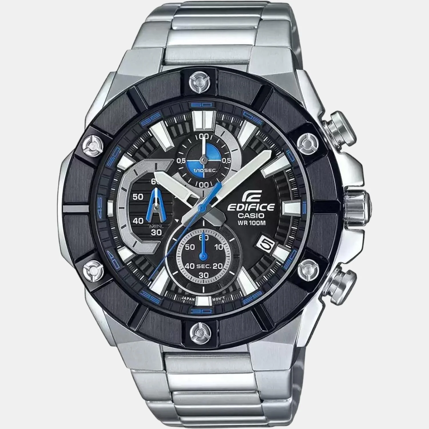 G-Shock Men Quartz Black Dial Chronograph Watch ED488 - Image 2