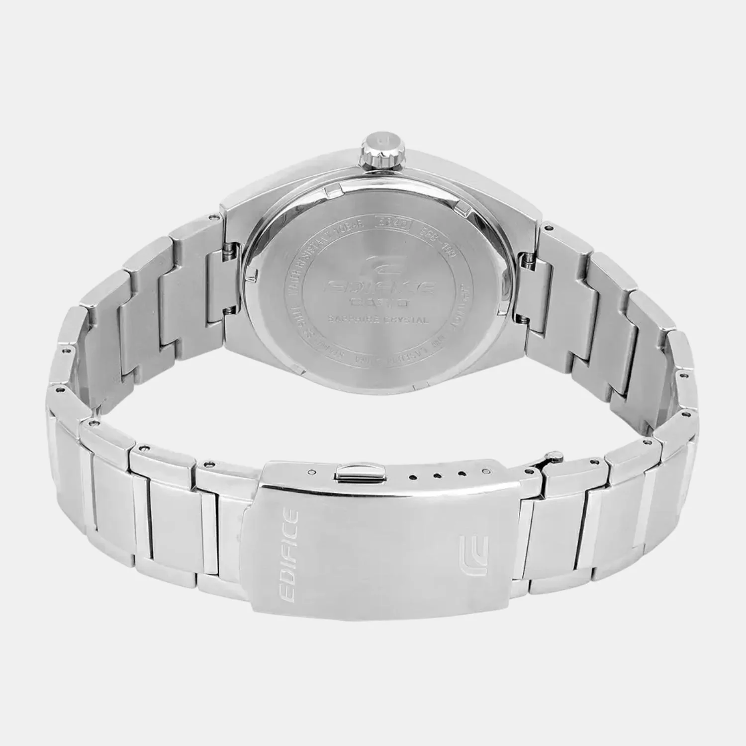 Edifice Men Quartz Blue Dial Analog Stainless Steel Watch ED653 - Image 3