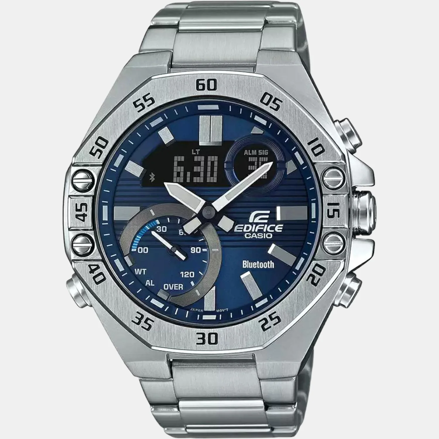 G-Shock Men Quartz Blue Dial Chronograph Watch ED492 - Image 2