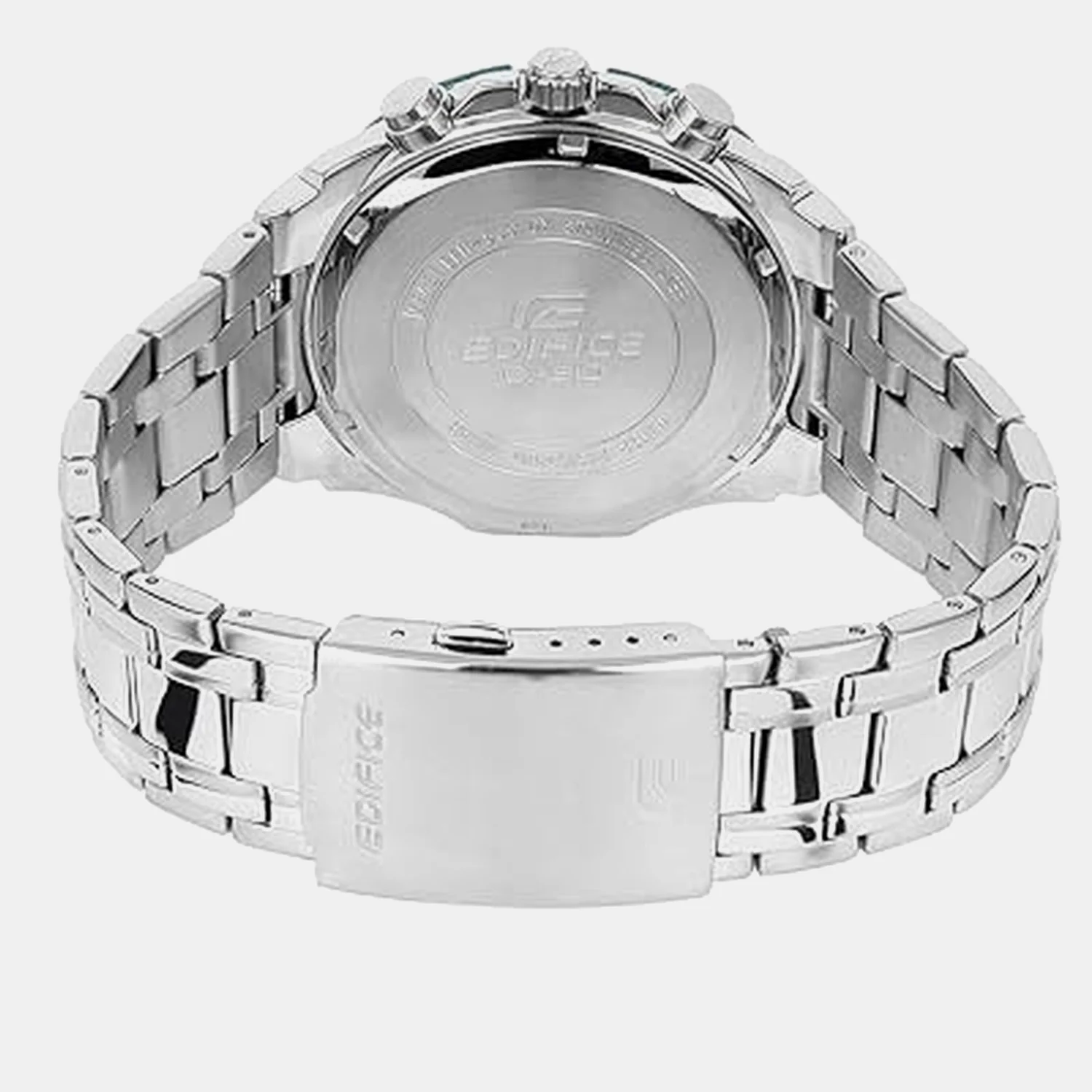 Edifice Men Quartz Green Dial Chronograph Stainless Steel Watch ED675 EFR-539DE-3AVUDF - Image 4