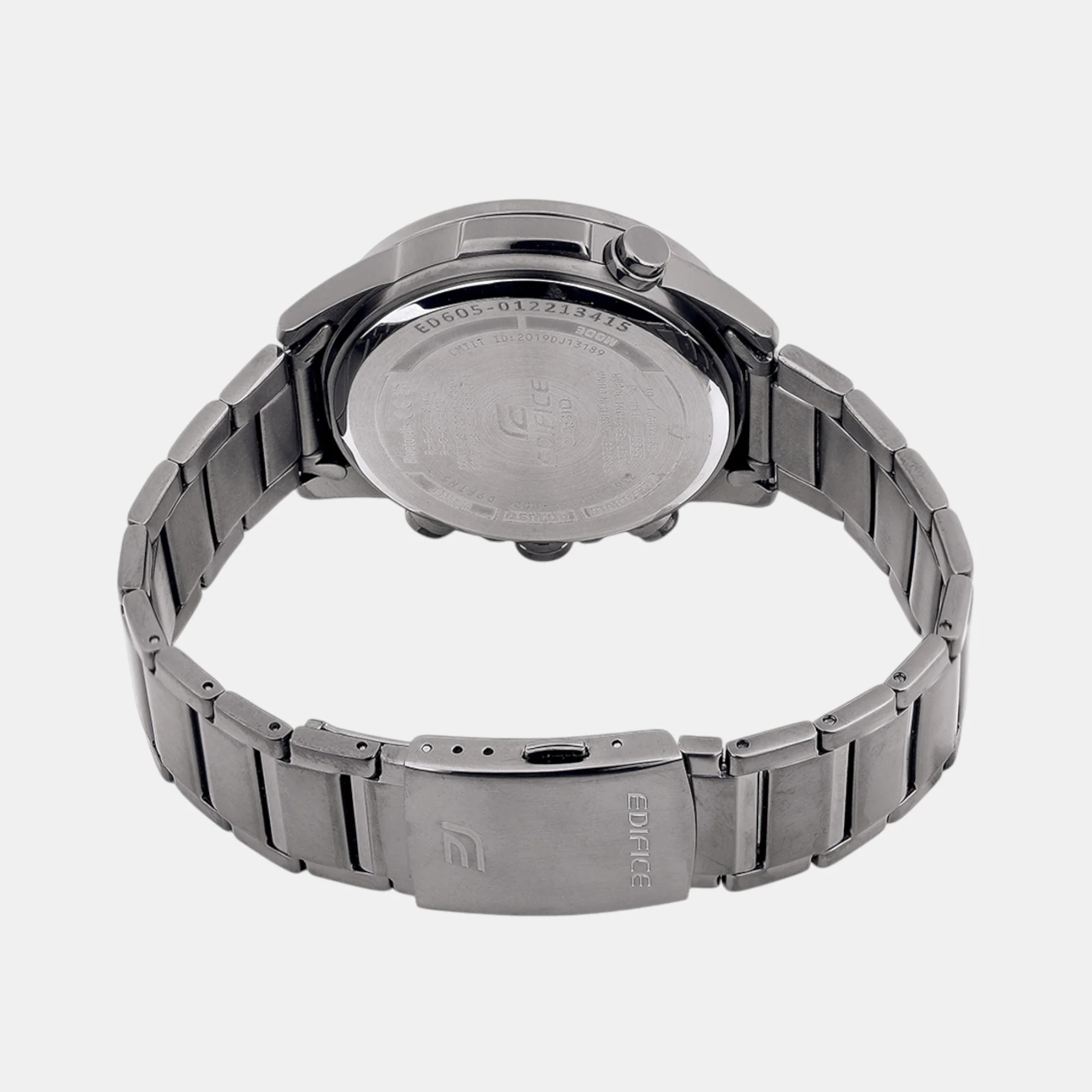 G-Shock Men Quartz Grey Dial Chronograph Stainless Steel Watch ED605 - Image 7