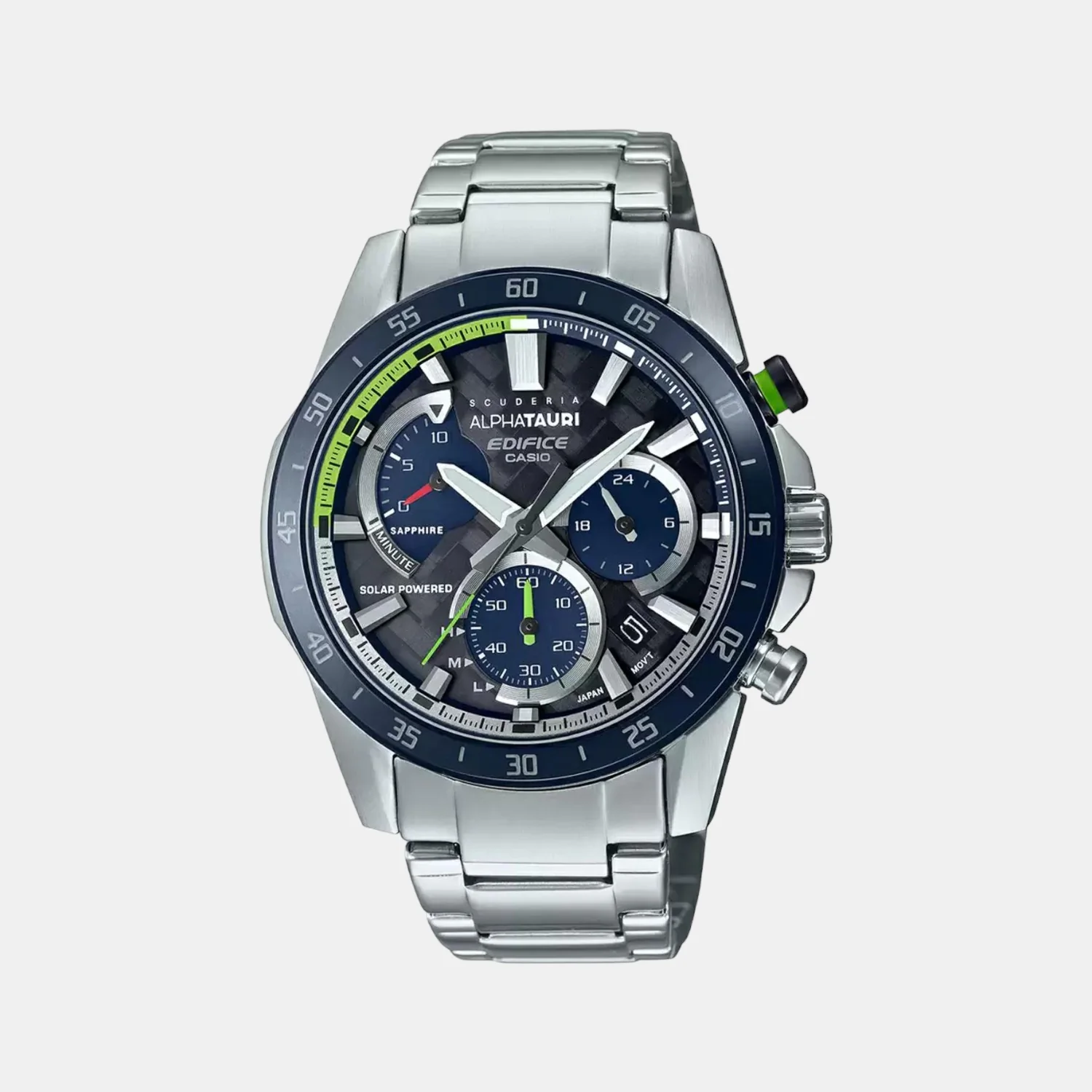 G-Shock Men Quartz Black Dial Chronograph Stainless Steel Watch EX537