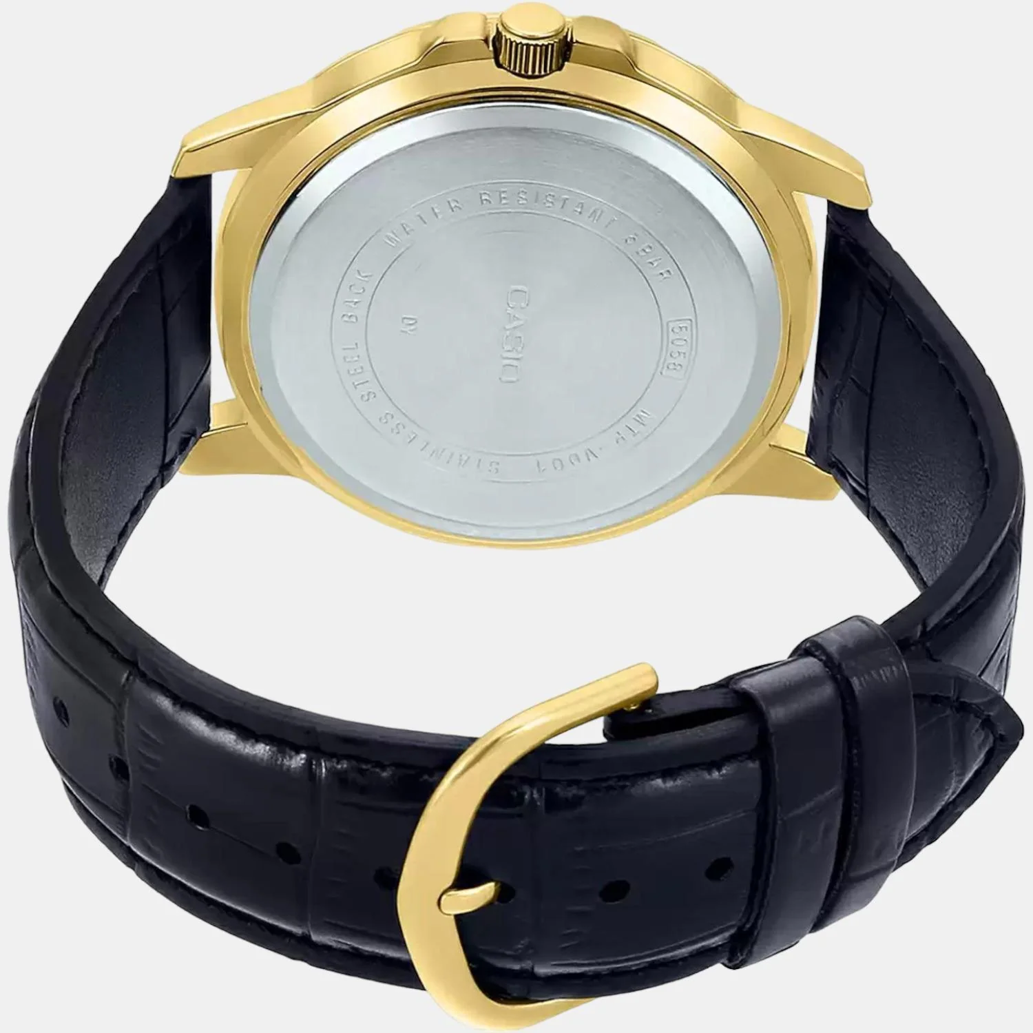 Enticer Men Quartz Black Dial Analog Leather Watch A1369 - Image 5