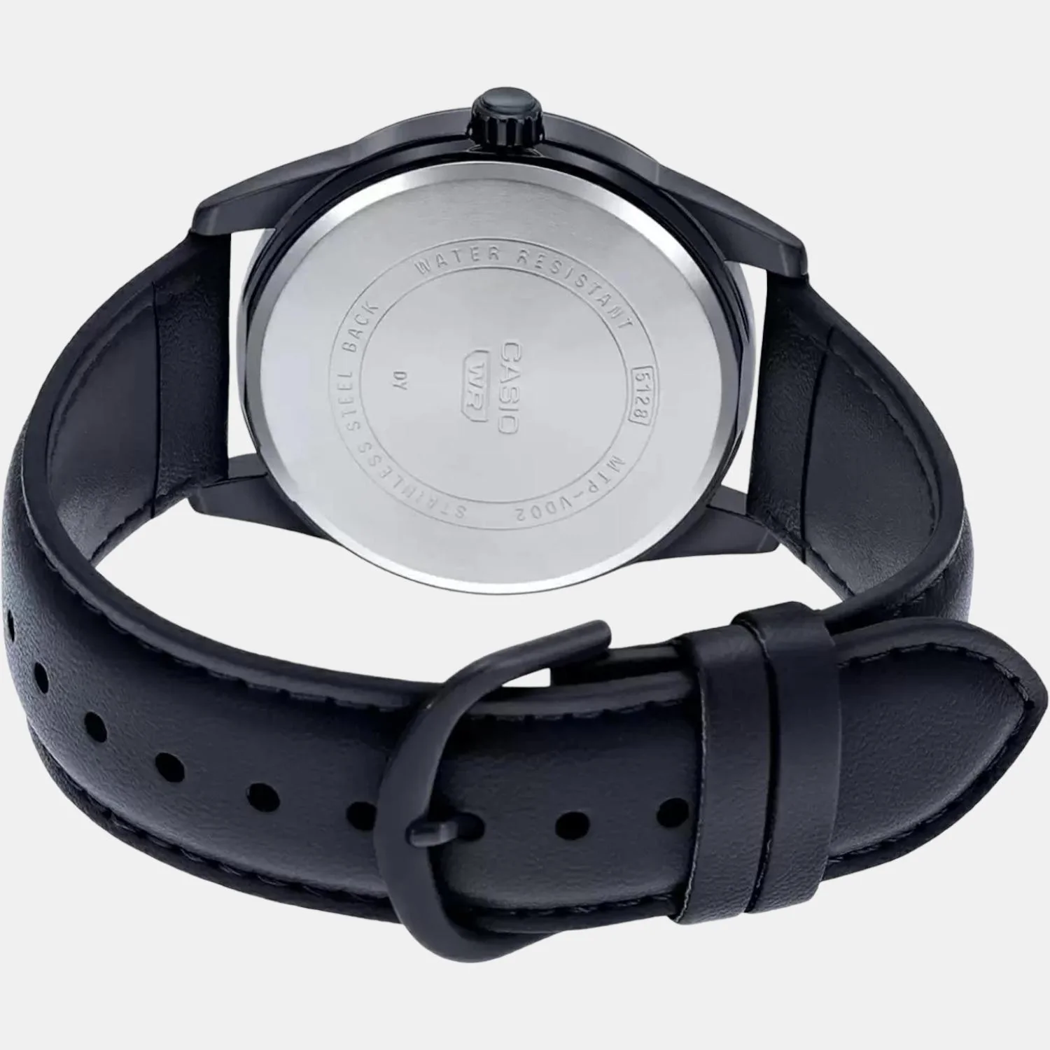 Enticer Men Quartz Black Dial Analog Leather Watch A1943 - Image 4