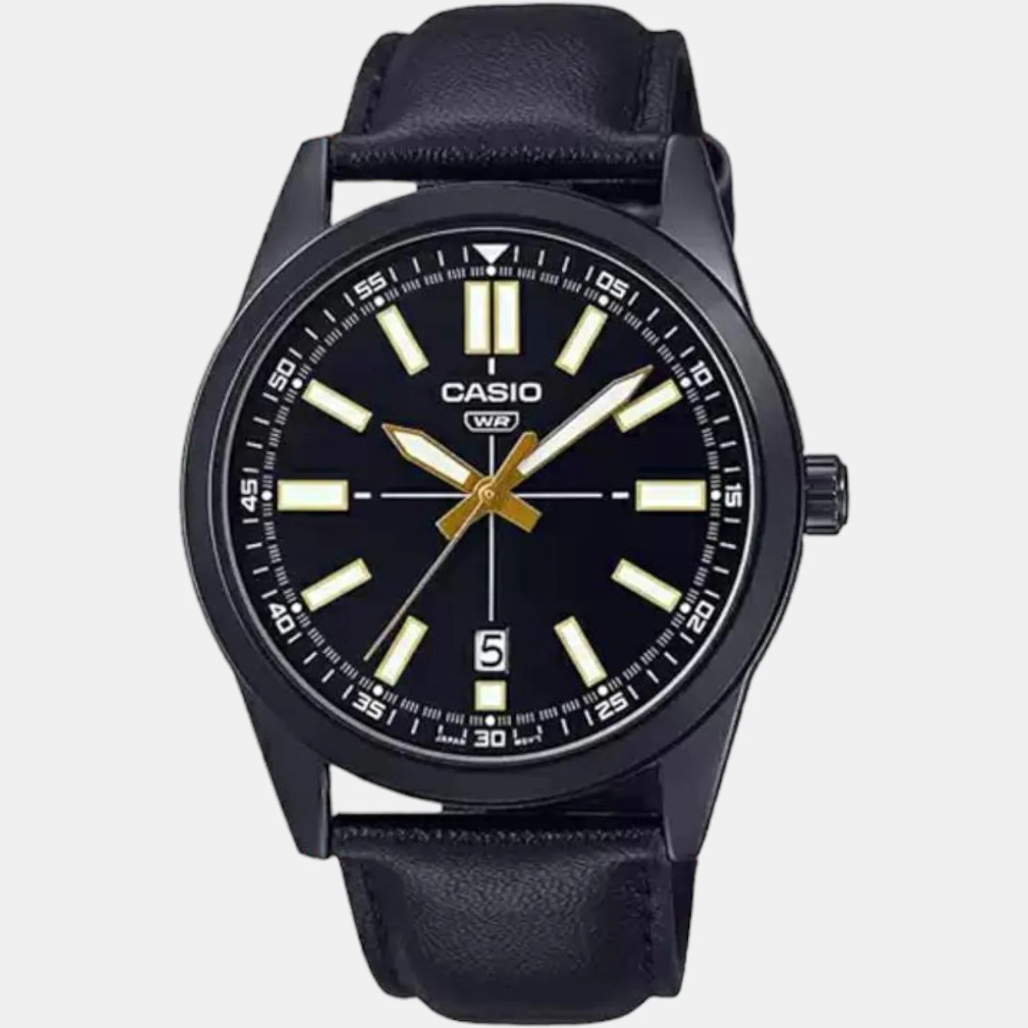 Enticer Men Quartz Black Dial Analog Leather Watch A1943 - Image 7