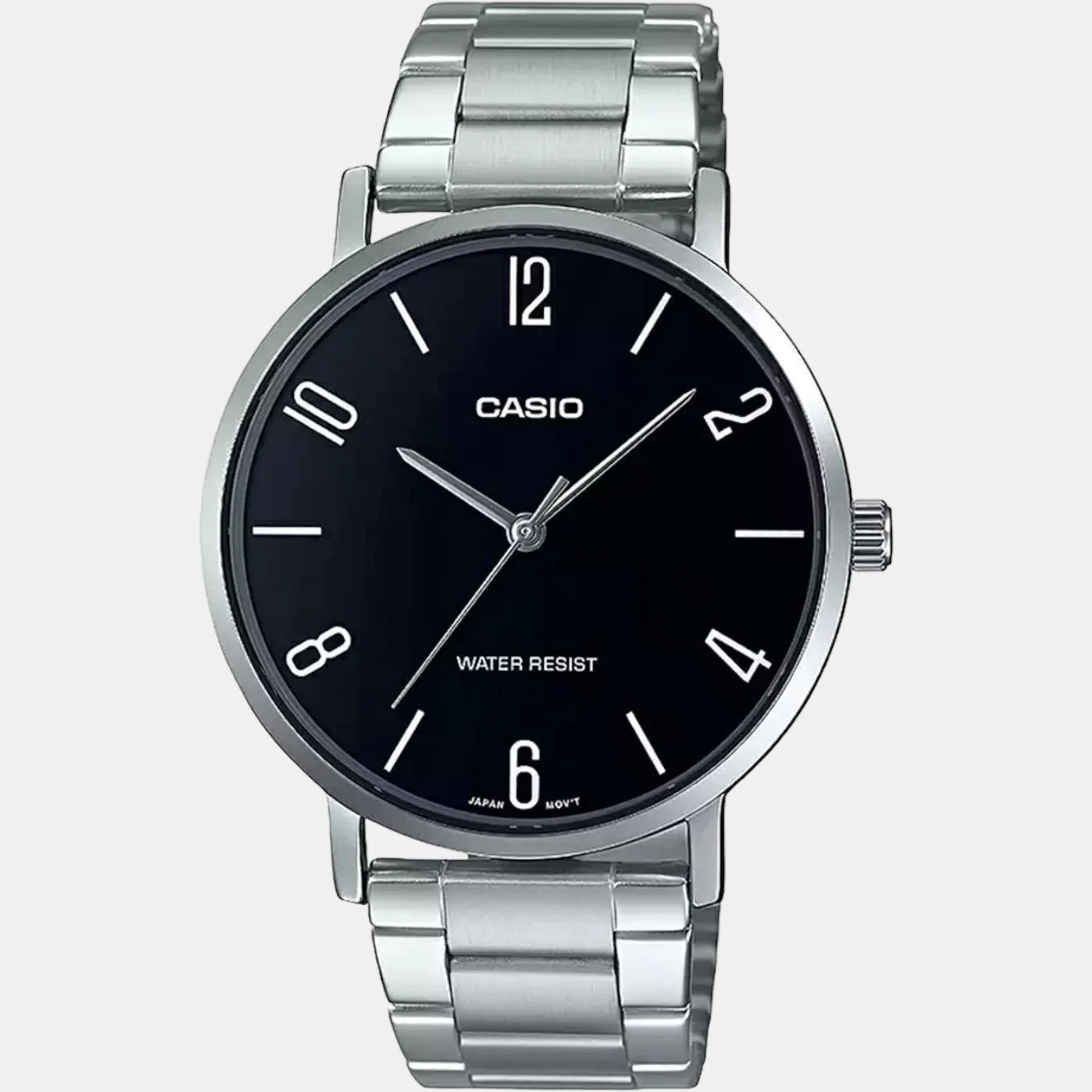 Enticer Men Quartz Black Dial Analog Stainless Steel Watch A1815 - Image 2