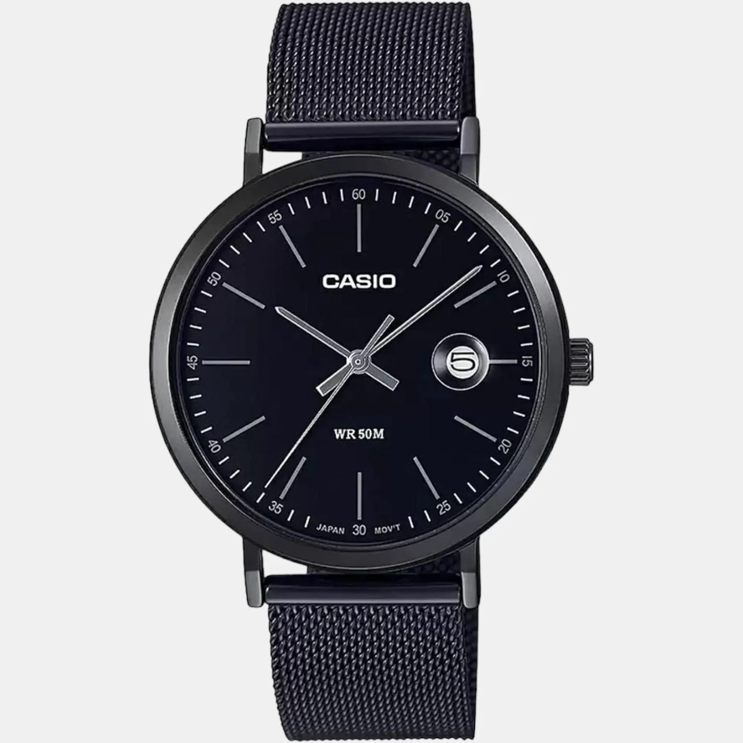 Enticer Men Quartz Black Dial Analog Stainless Steel Watch A1829 - Image 3