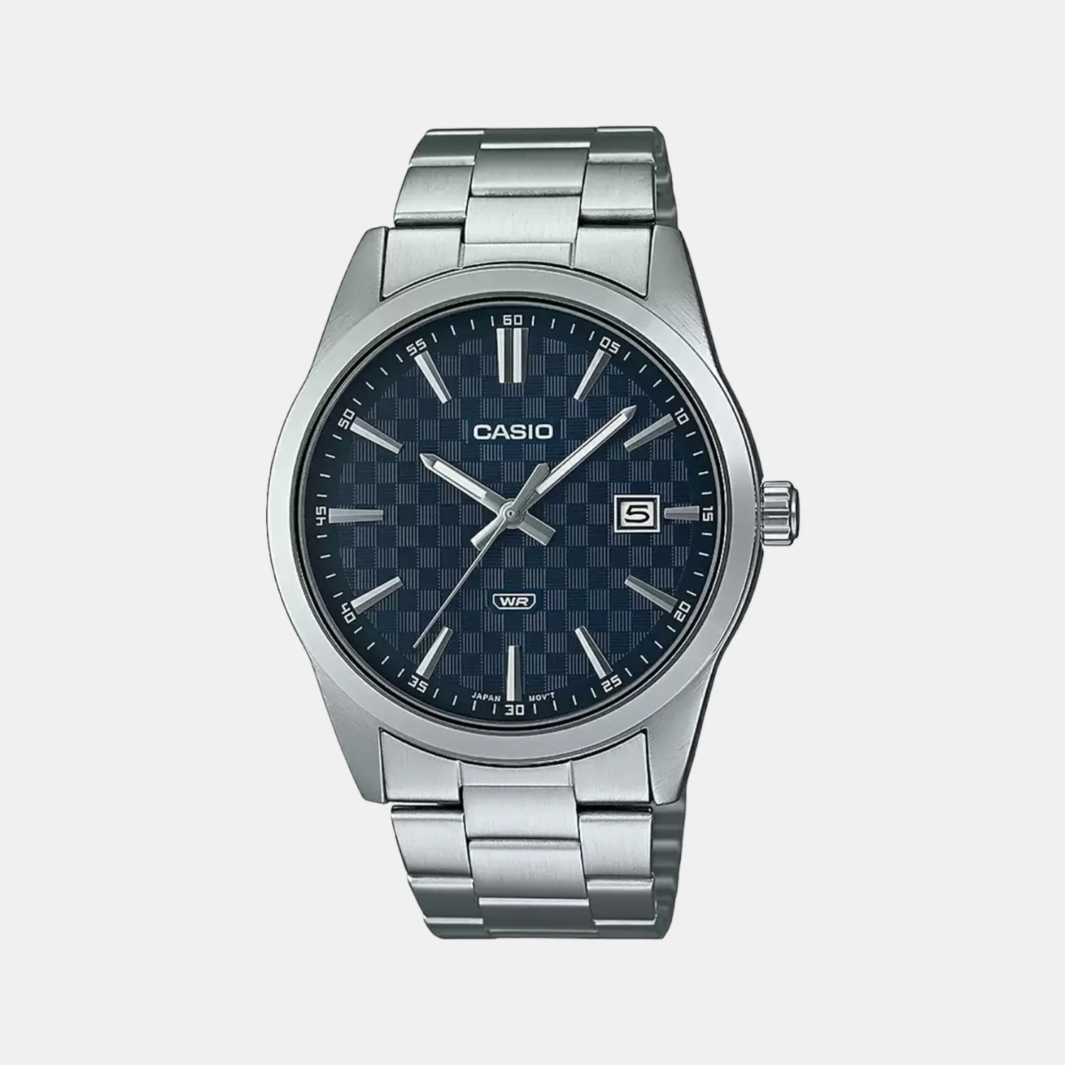 Enticer Men Quartz Black Dial Analog Stainless Steel Watch A2093