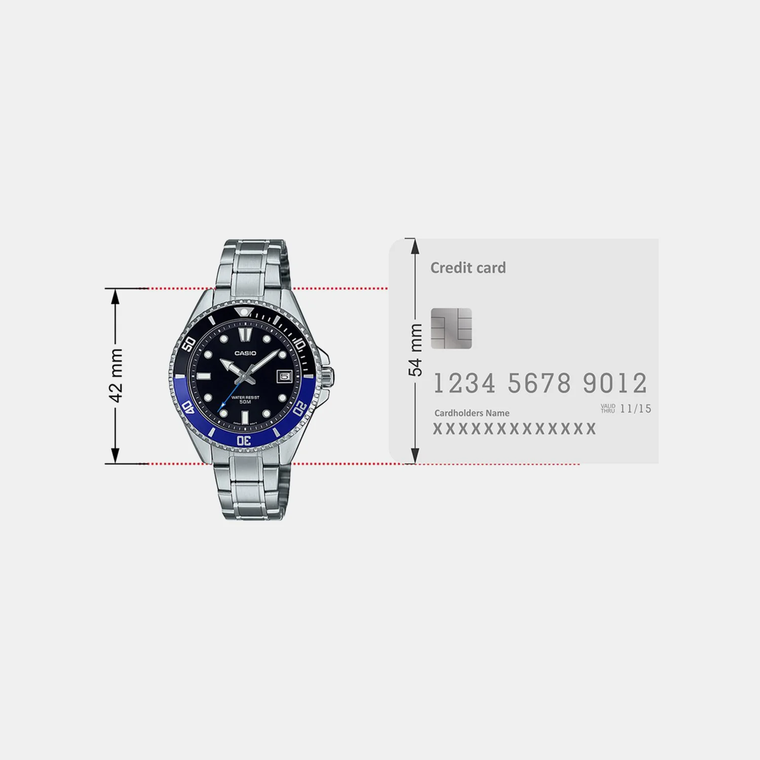Enticer Men Quartz Black Dial Analog Stainless Steel Watch A2196 - Image 5
