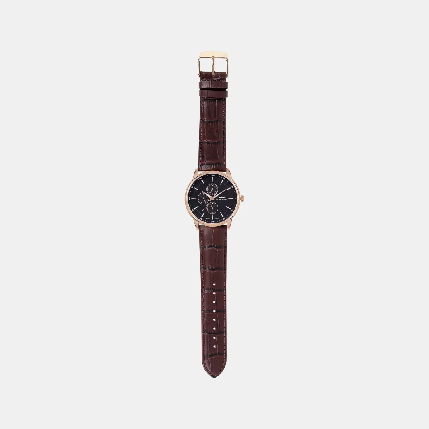 Enticer Men Quartz Black Dial Analog Leather Watch A2460 - Image 6