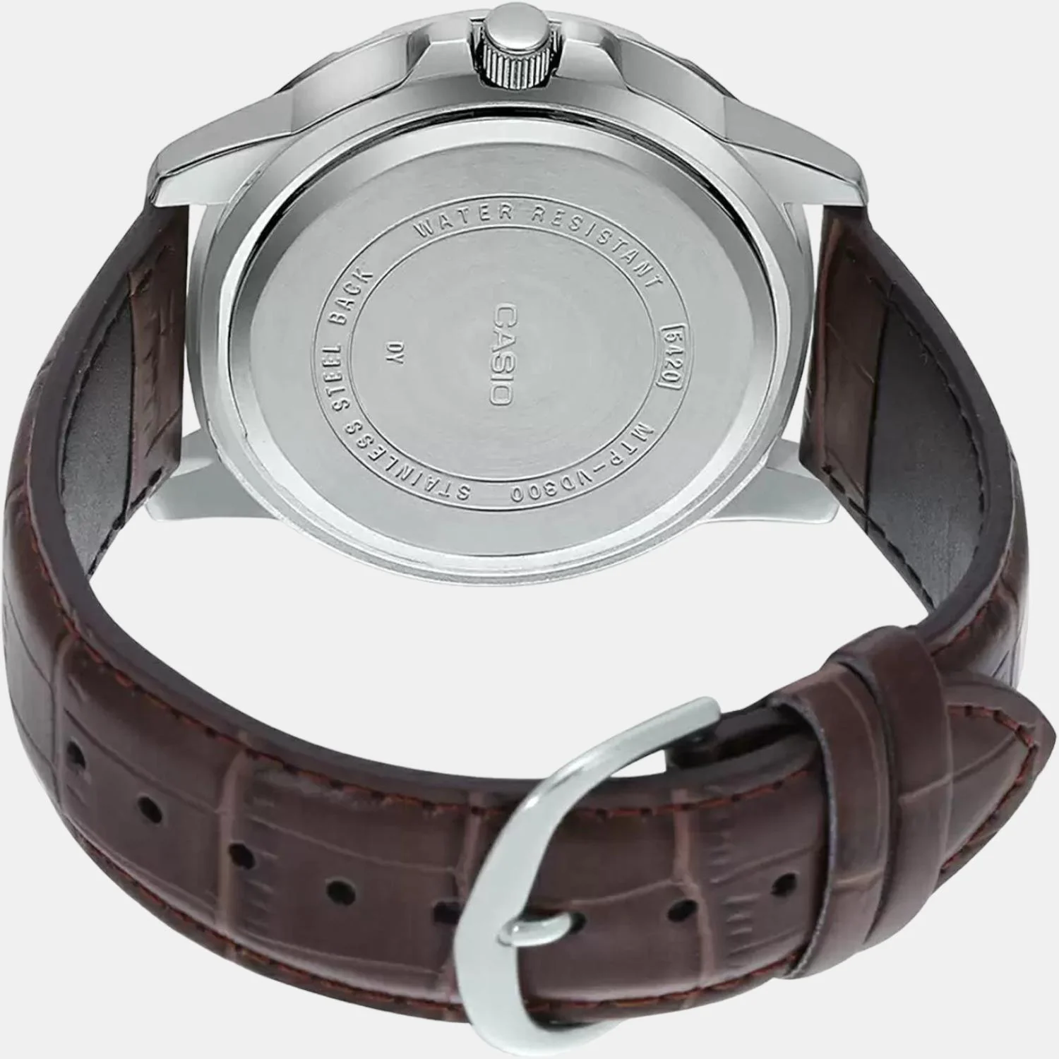 Enticer Men Quartz Black Dial Chronograph Leather Watch A1751 - Image 5