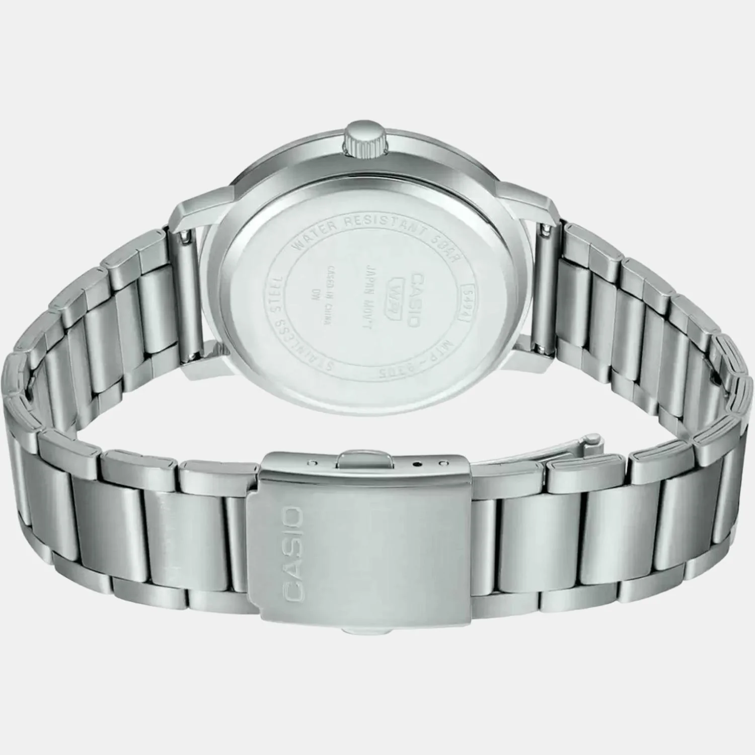 Enticer Men Quartz Black Dial Chronograph Stainless Steel Watch A1934 - Image 4