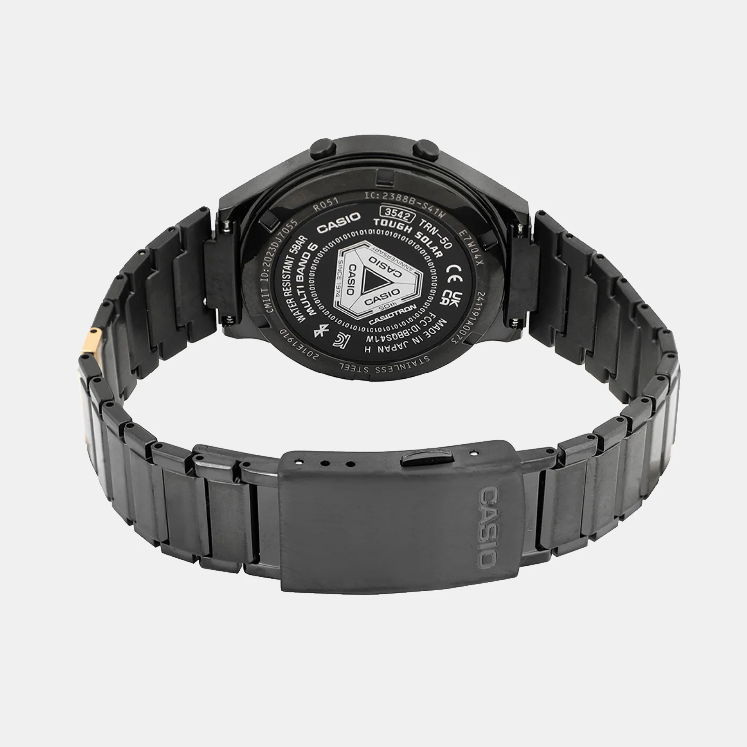 Enticer Men Quartz Black Dial Digital Stainless Steel Watch A2380 - Image 6