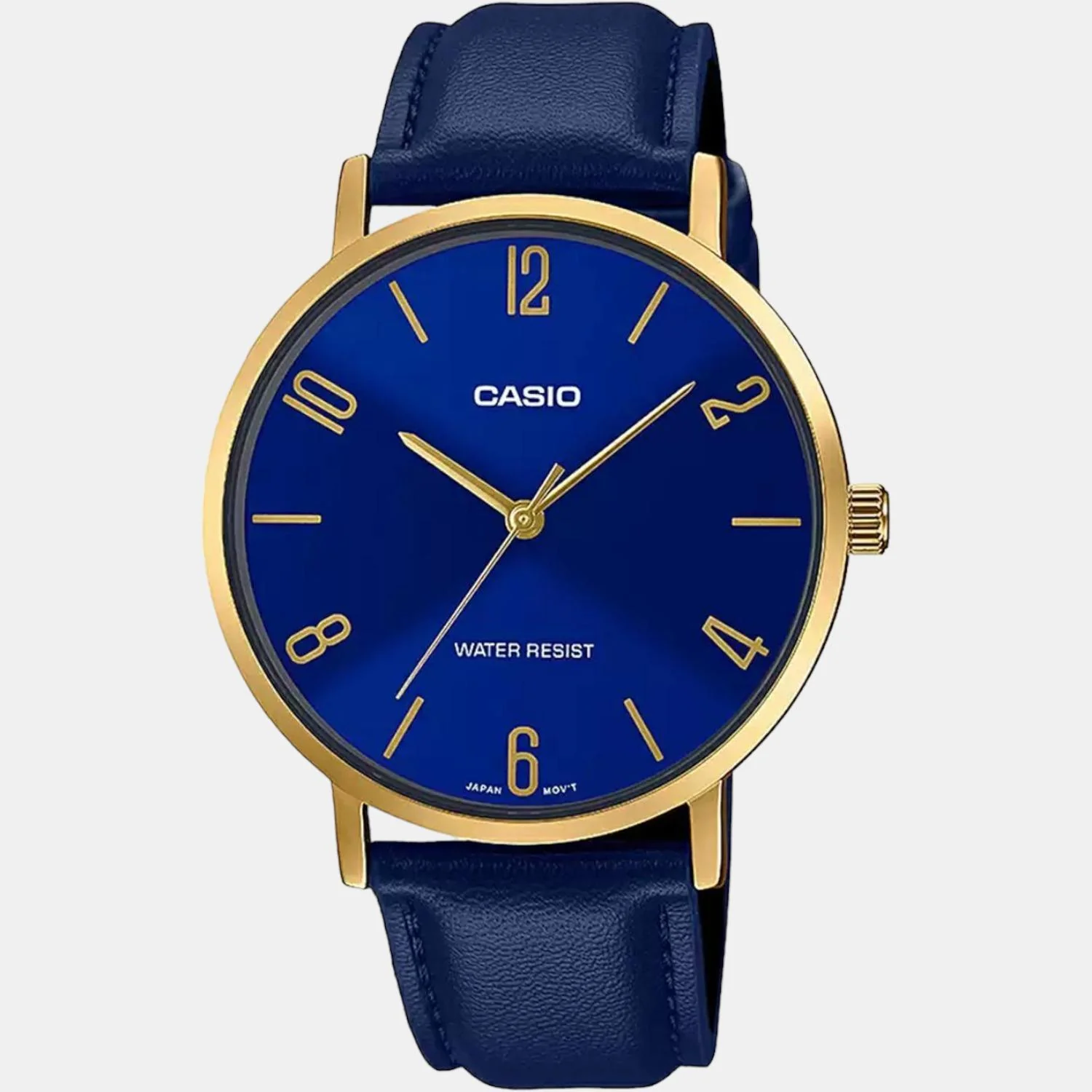 Enticer Men Quartz Blue Dial Analog Leather Watch A1820 - Image 3