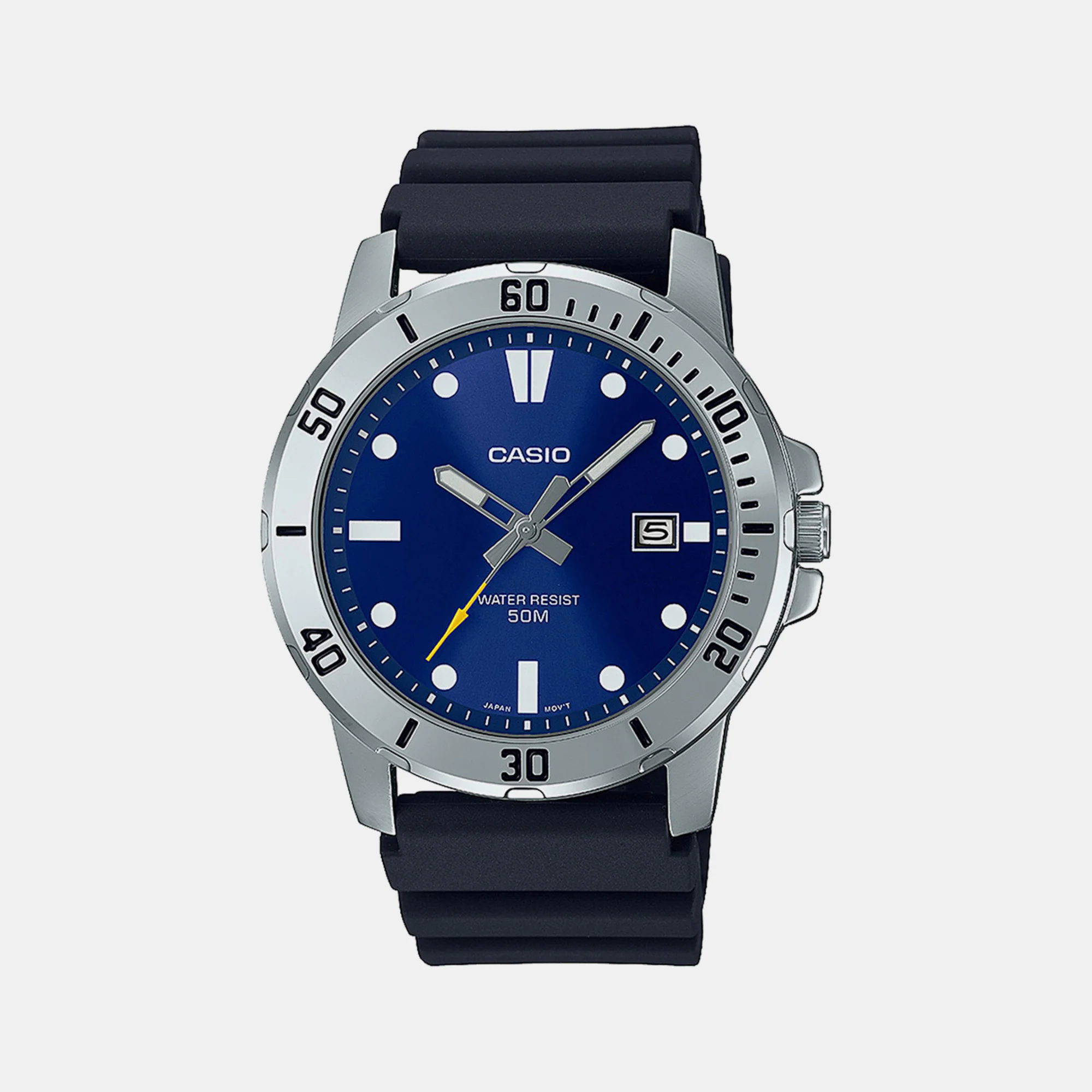 Enticer Men Quartz Blue Dial Analog Resin Watch A2140