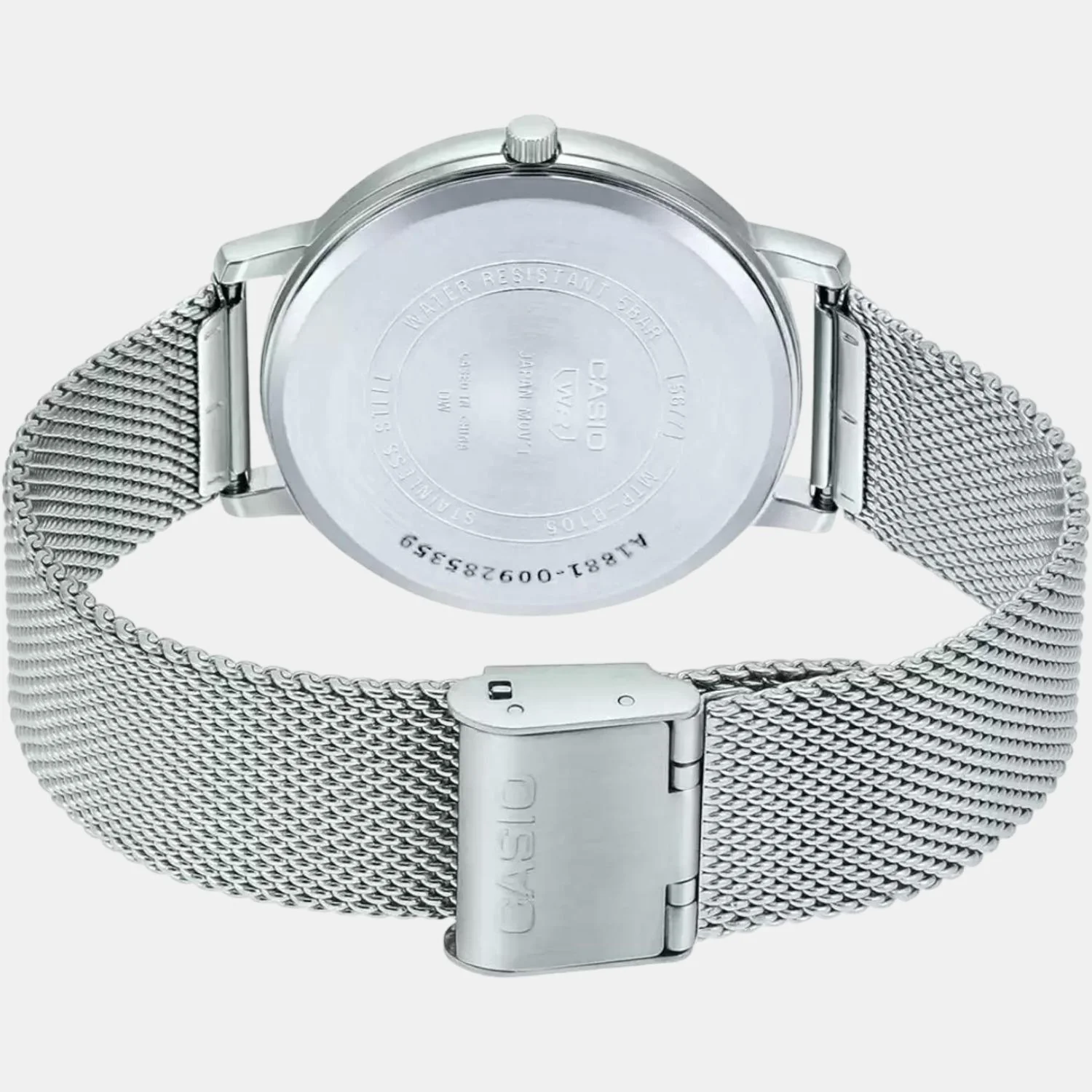 Enticer Men Quartz Blue Dial Analog Mesh Watch A1880 - Image 5
