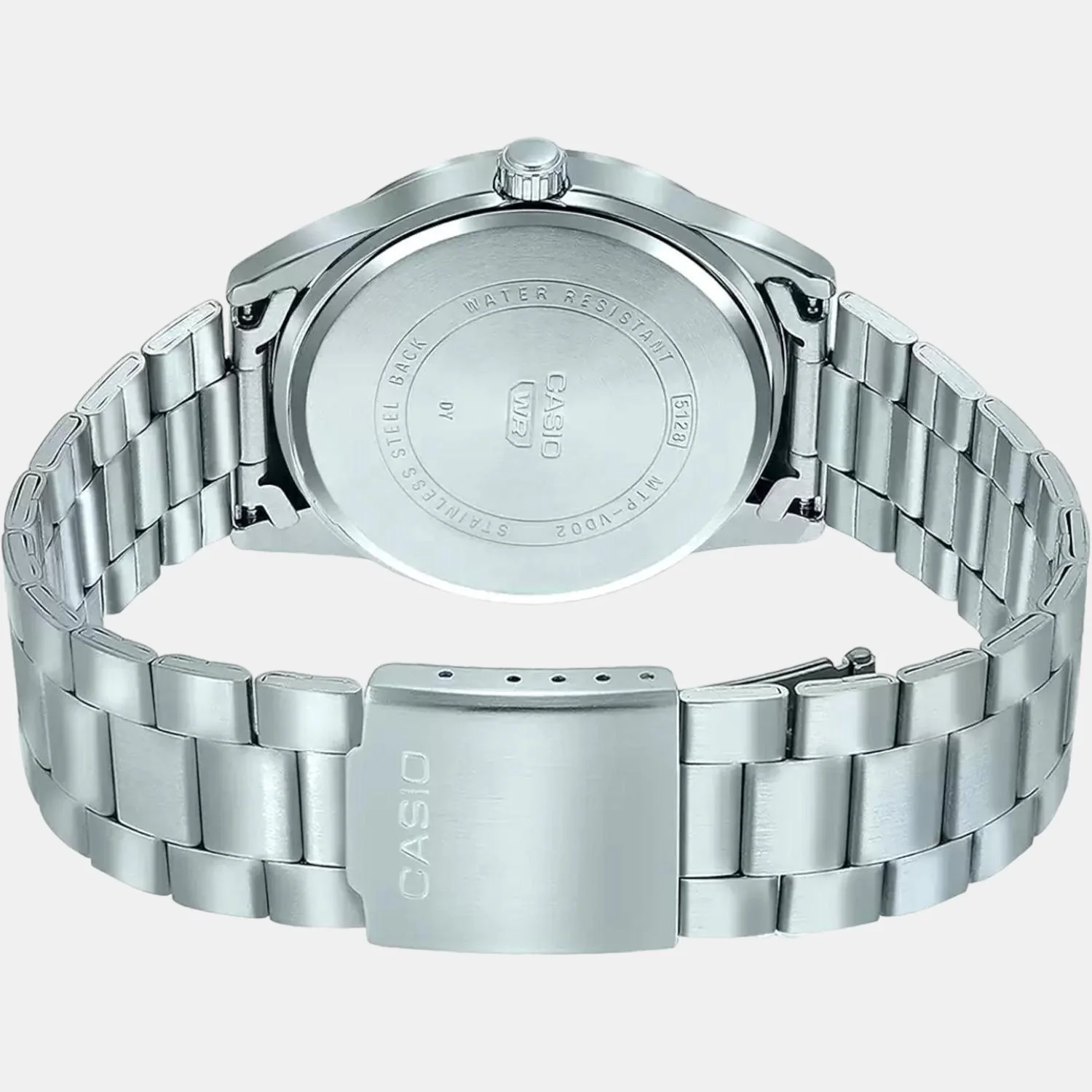 Enticer Men Quartz Blue Dial Analog Stainless Steel Watch A1948 - Image 2
