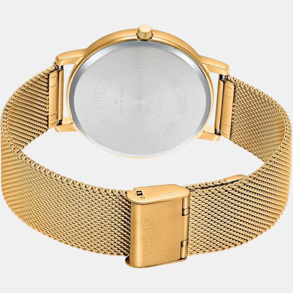 Enticer Men Quartz Blue Dial Analog Mesh Watch A2047 - Image 4