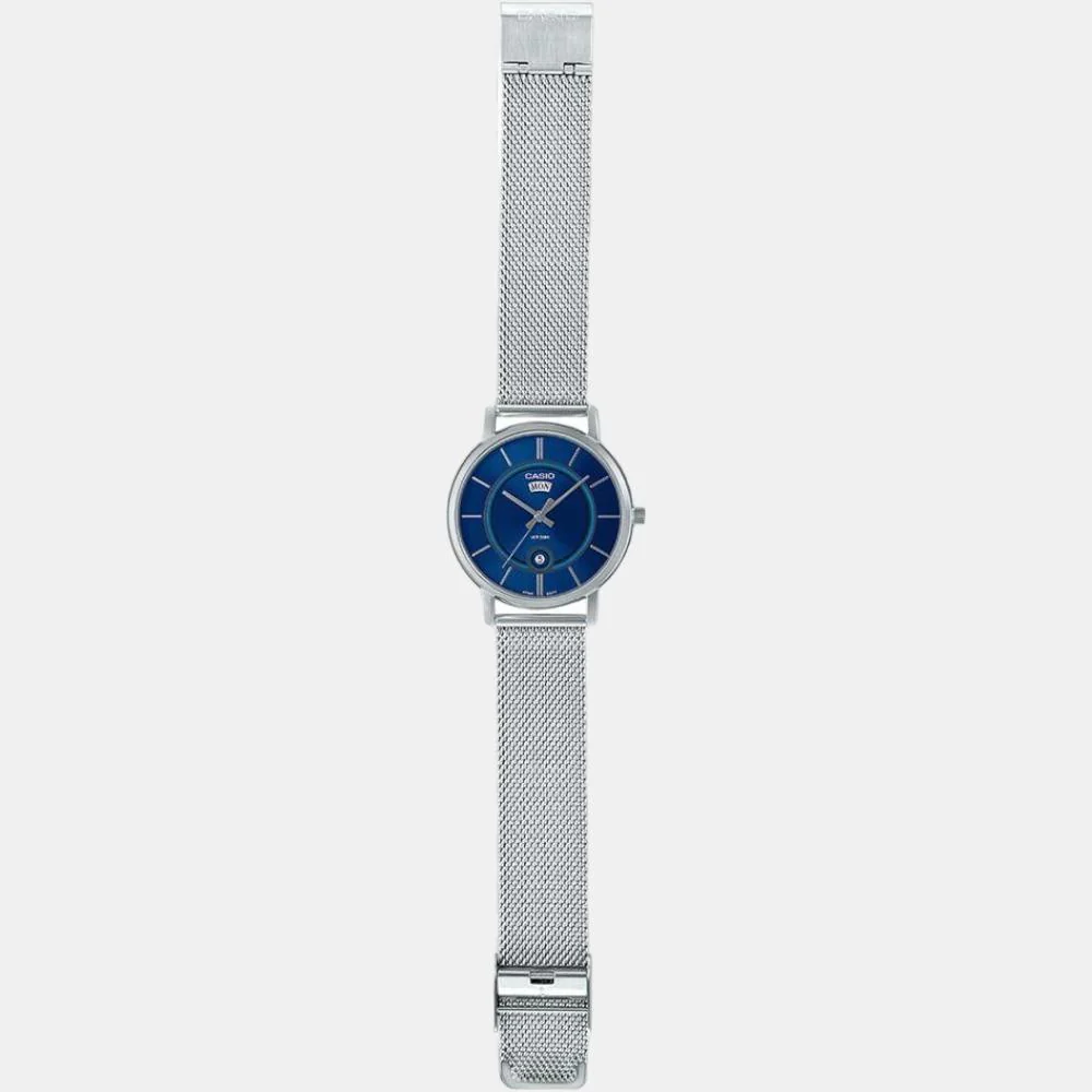 Enticer Men Quartz Blue Dial Analog Mesh Watch A2049 - Image 5