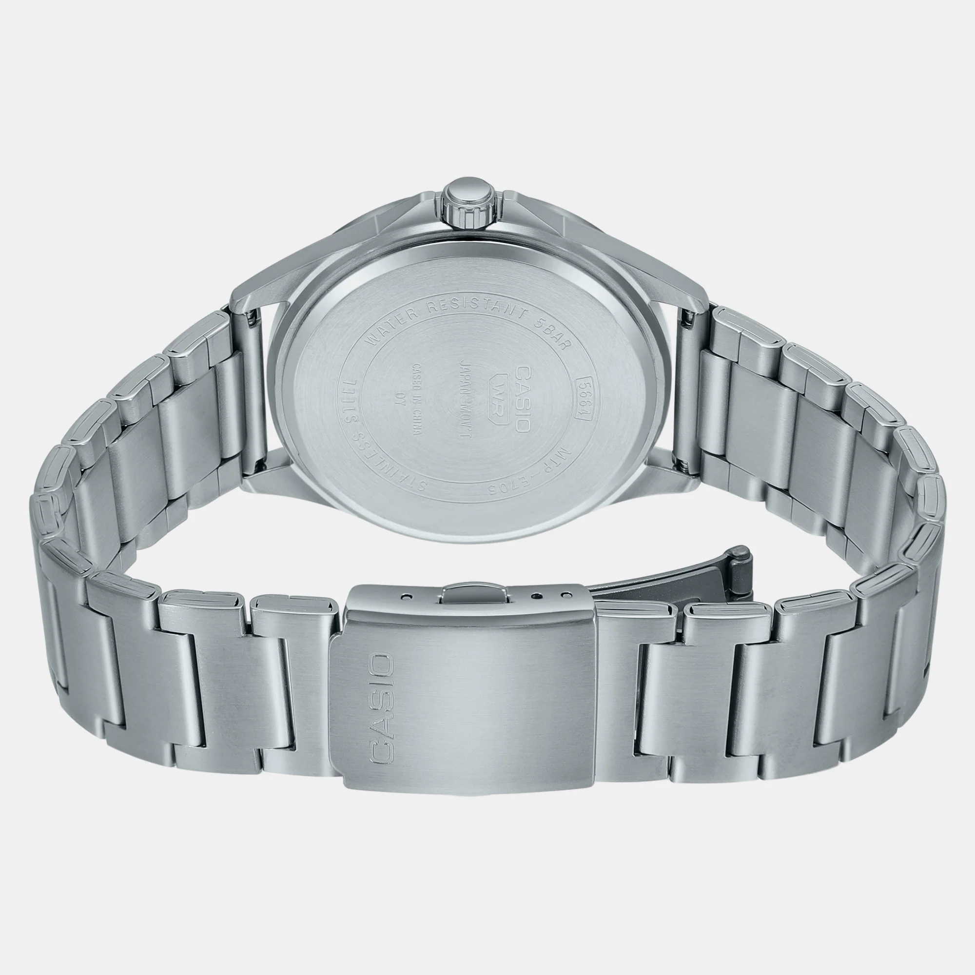 Enticer Men Quartz Blue Dial Analog Stainless Steel Watch A2100 - Image 4