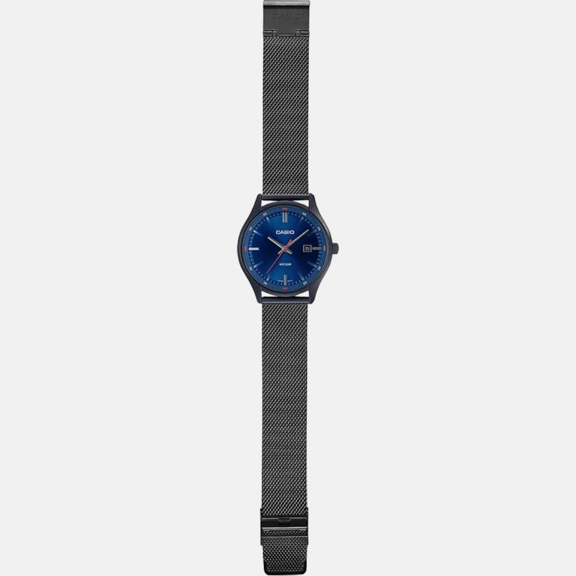 Enticer Men Quartz Blue Dial Analog Mesh Watch A2104 - Image 7