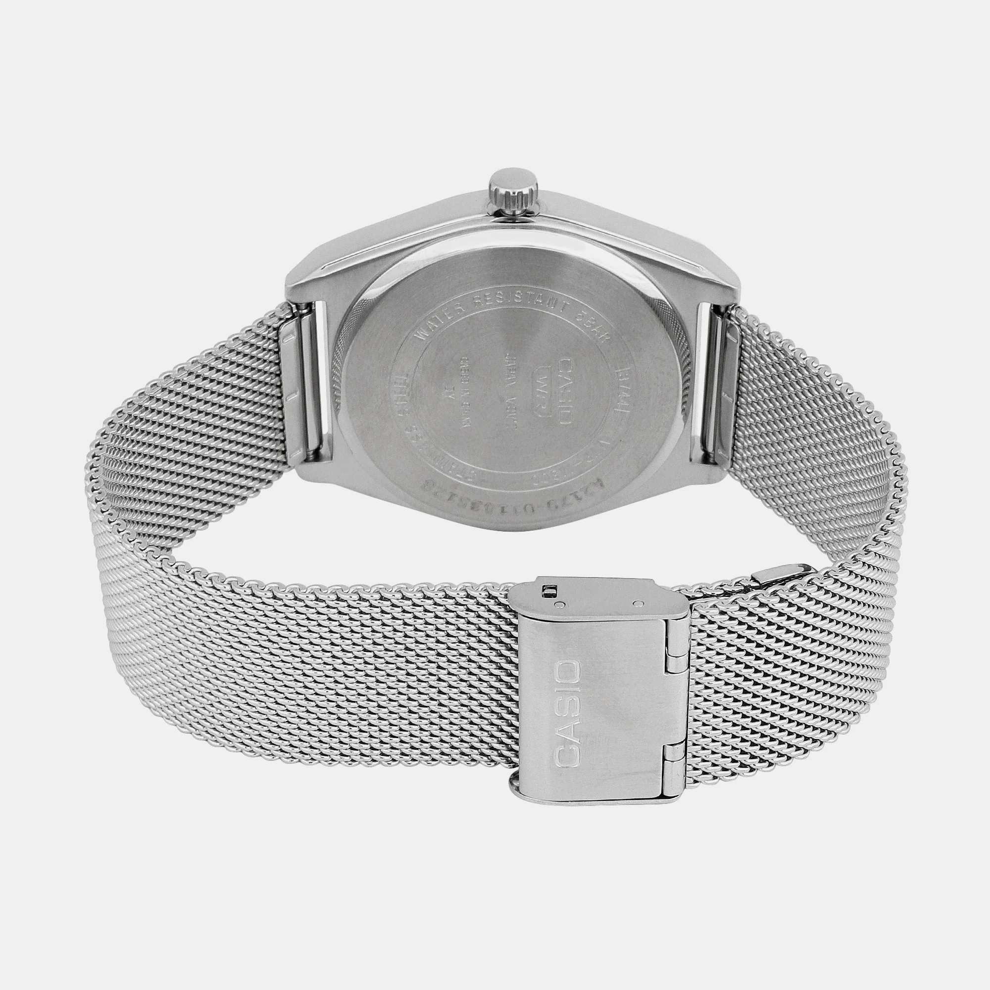 Enticer Men Quartz Blue Dial Chronograph Mesh Watch A2179 - Image 6