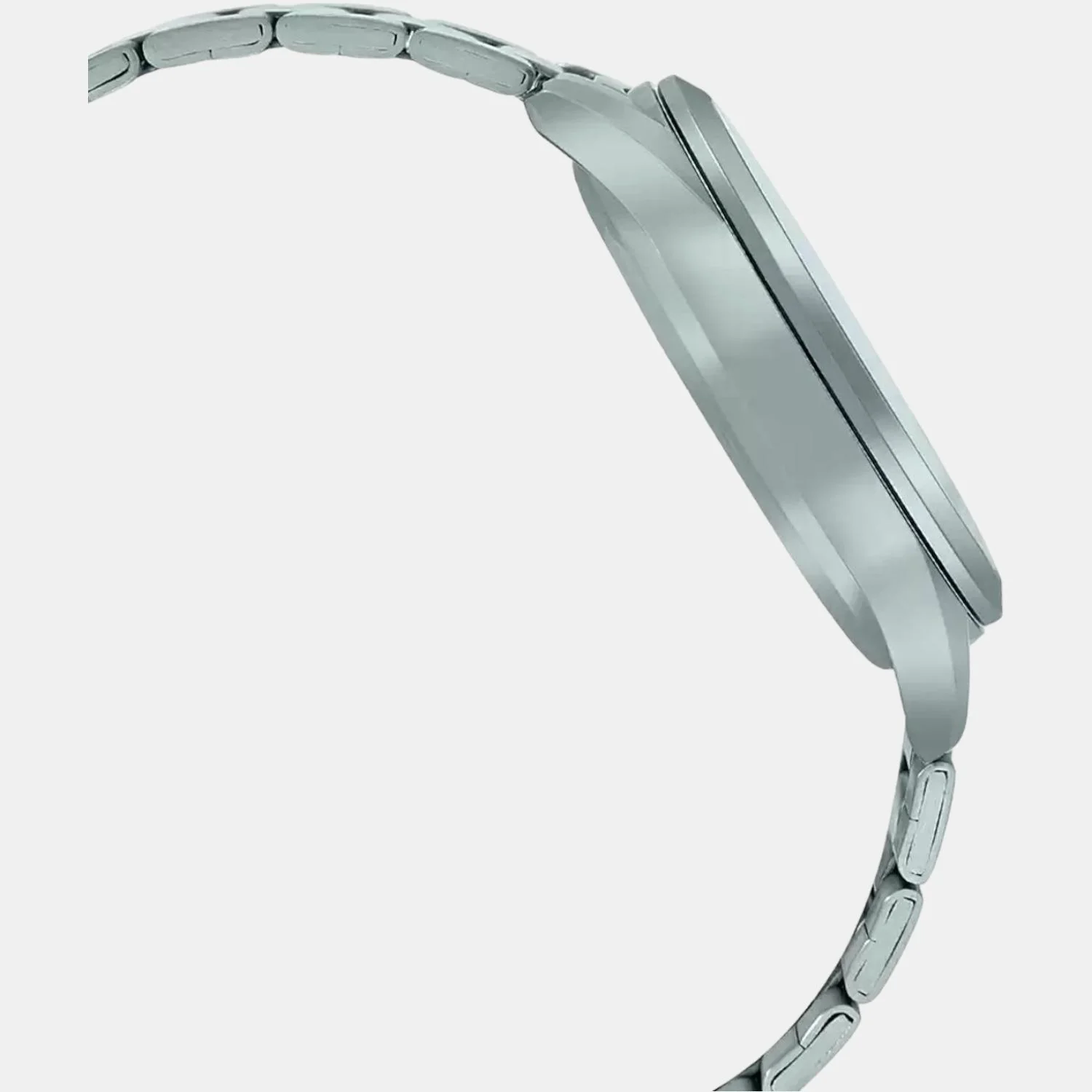 Enticer Men Quartz Brown Dial Analog Stainless Steel Watch A1949 - Image 3