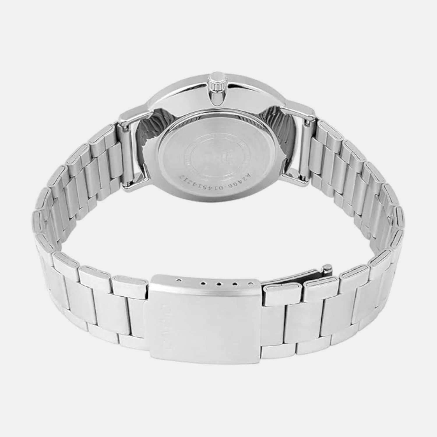Enticer Men Quartz Green Dial Analog Stainless Steel Watch A2406 - Image 4