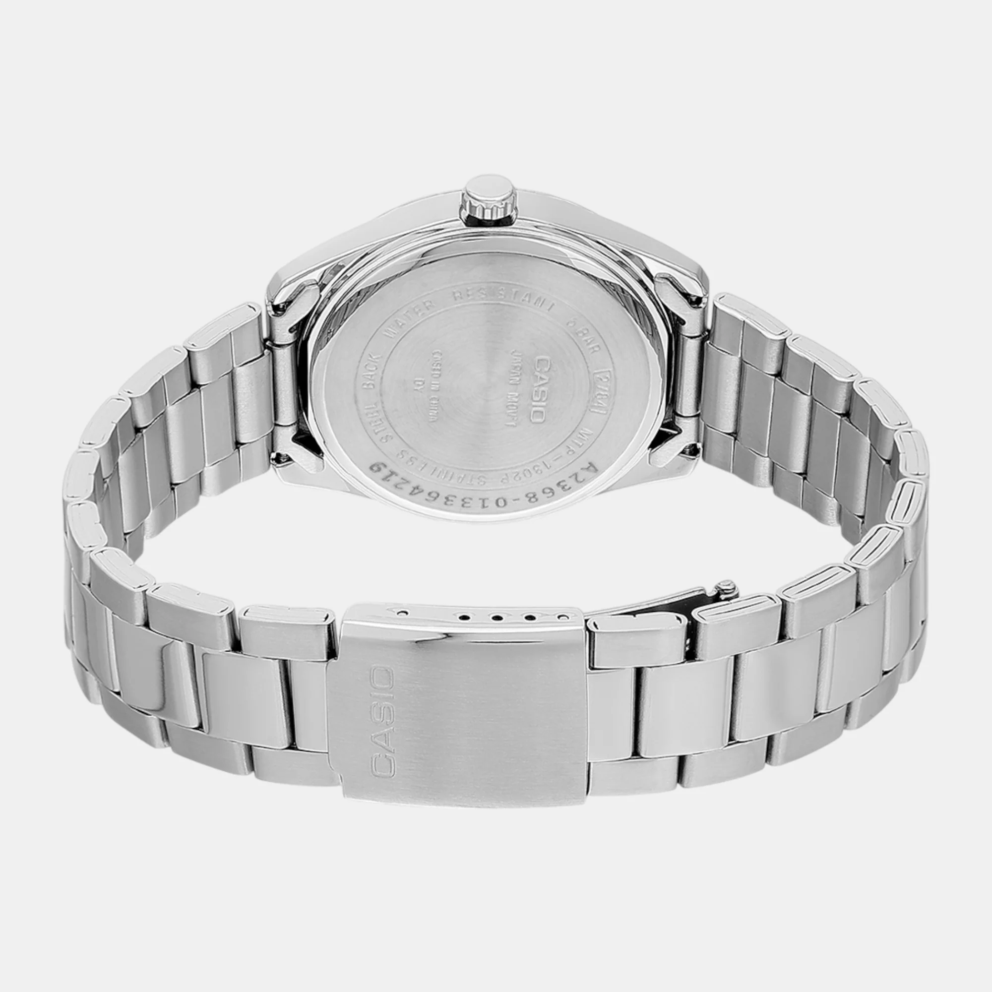 Enticer Men Quartz Purple Dial Analog Stainless Steel Watch A2368 - Image 7