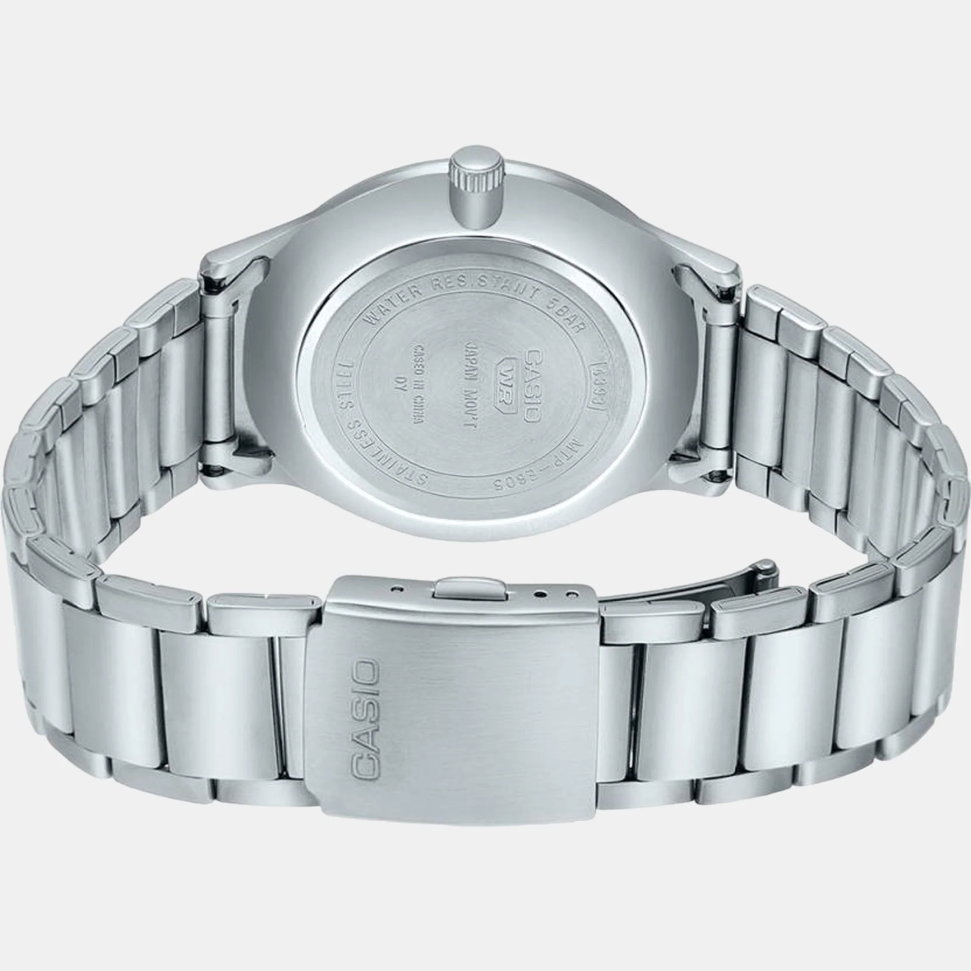 Enticer Men Quartz Red Dial Analog Stainless Steel Watch A2109 - Image 4