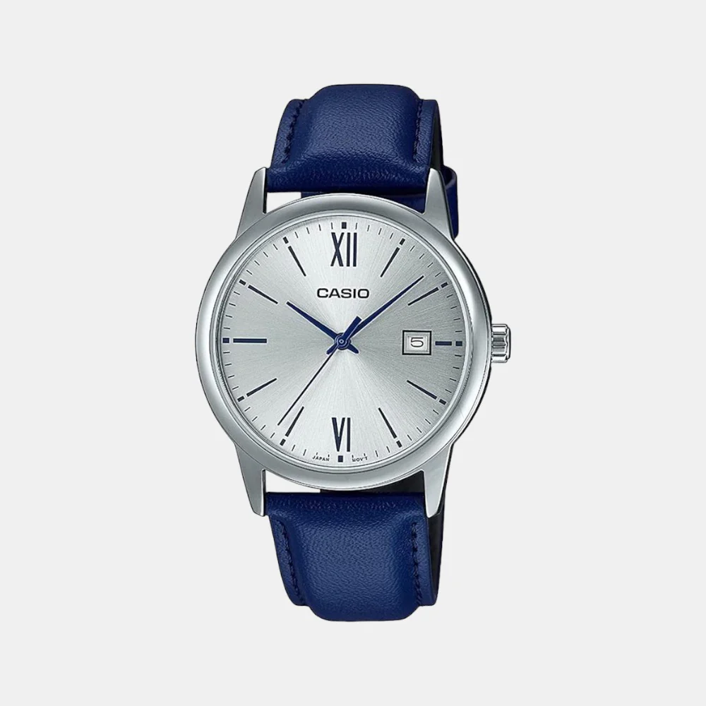 Enticer Men Quartz Silver Dial Analog Stainless Steel Watch A2025