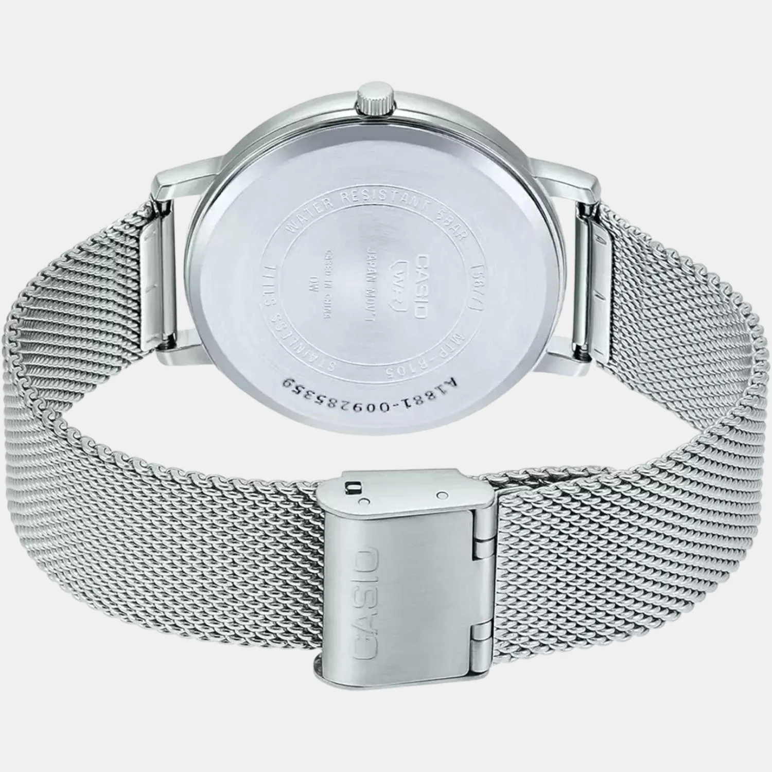 Enticer Men Quartz White Dial Analog Mesh Watch A1881 - Image 3