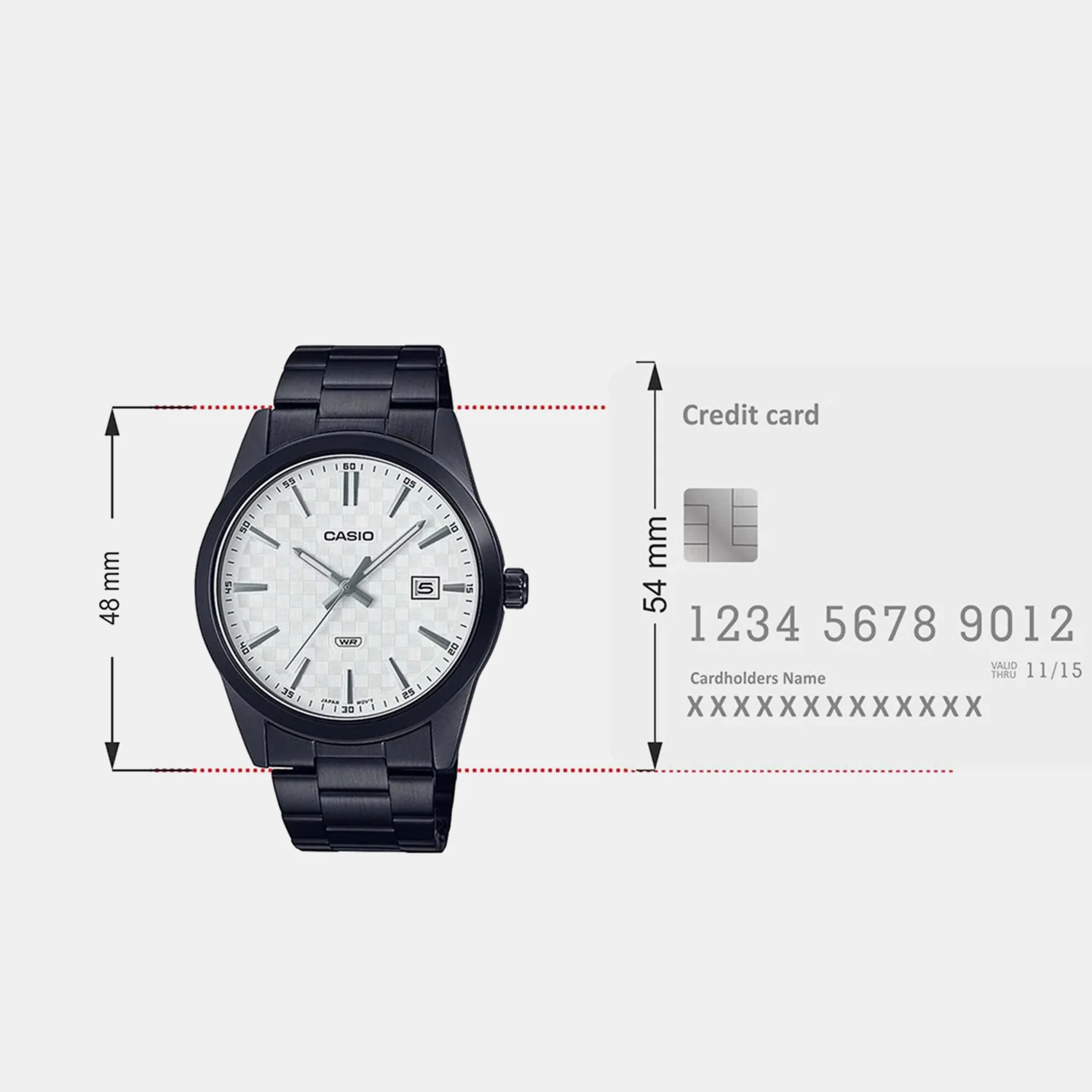 Enticer Men Quartz White Dial Analog Stainless Steel Watch A2091 - Image 5