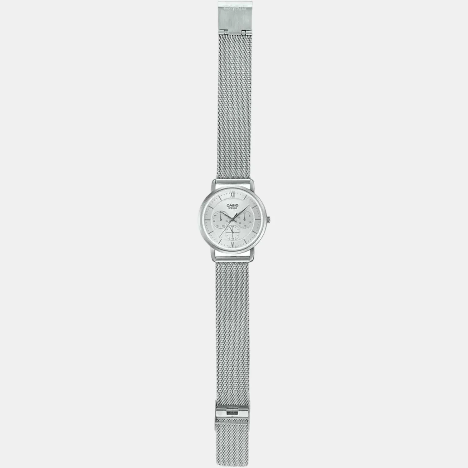 Enticer Men Quartz White Dial Chronograph Stainless Steel Watch A1922 - Image 5