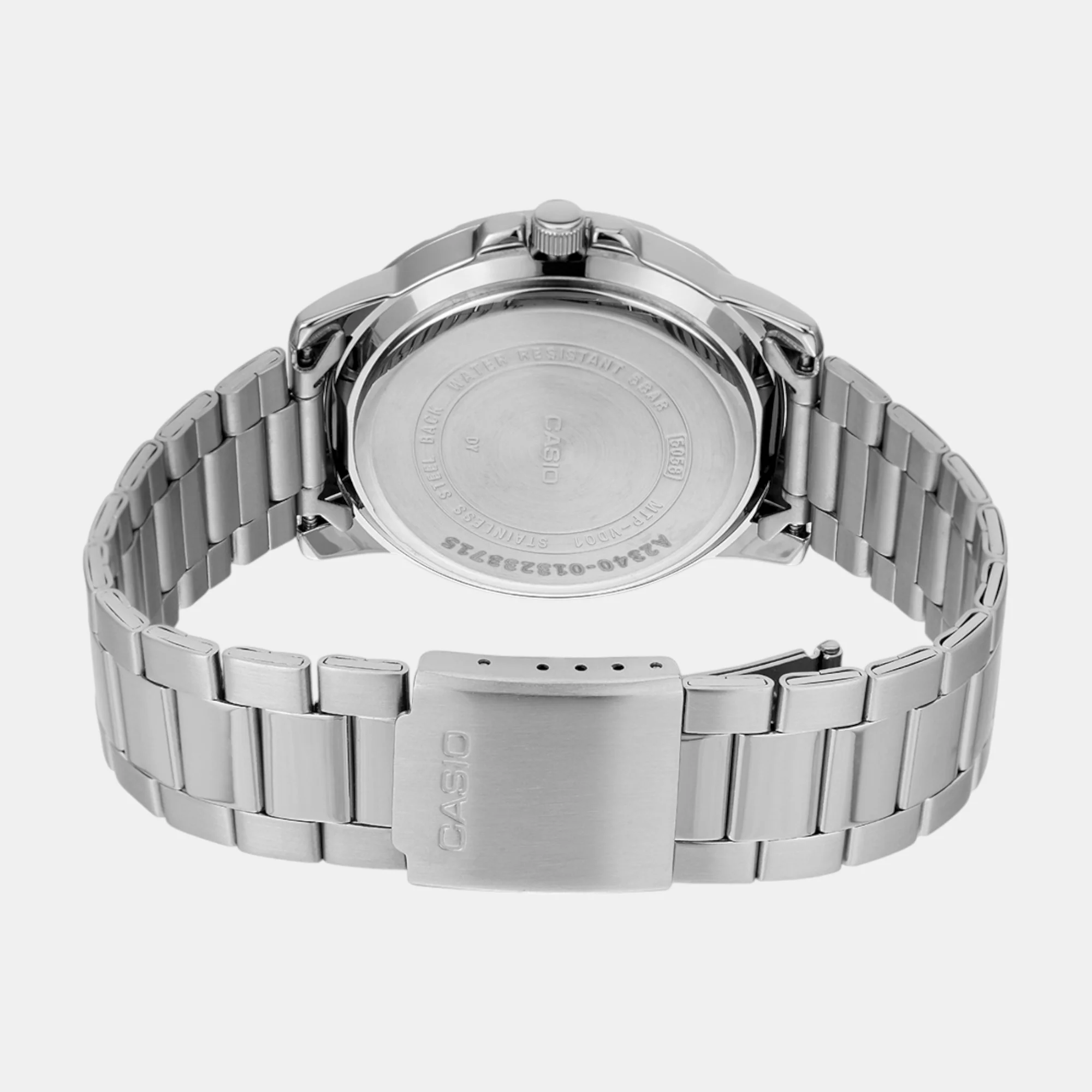 Enticer Men Quartz Yellow Dial Analog Stainless Steel Watch A2340 - Image 6