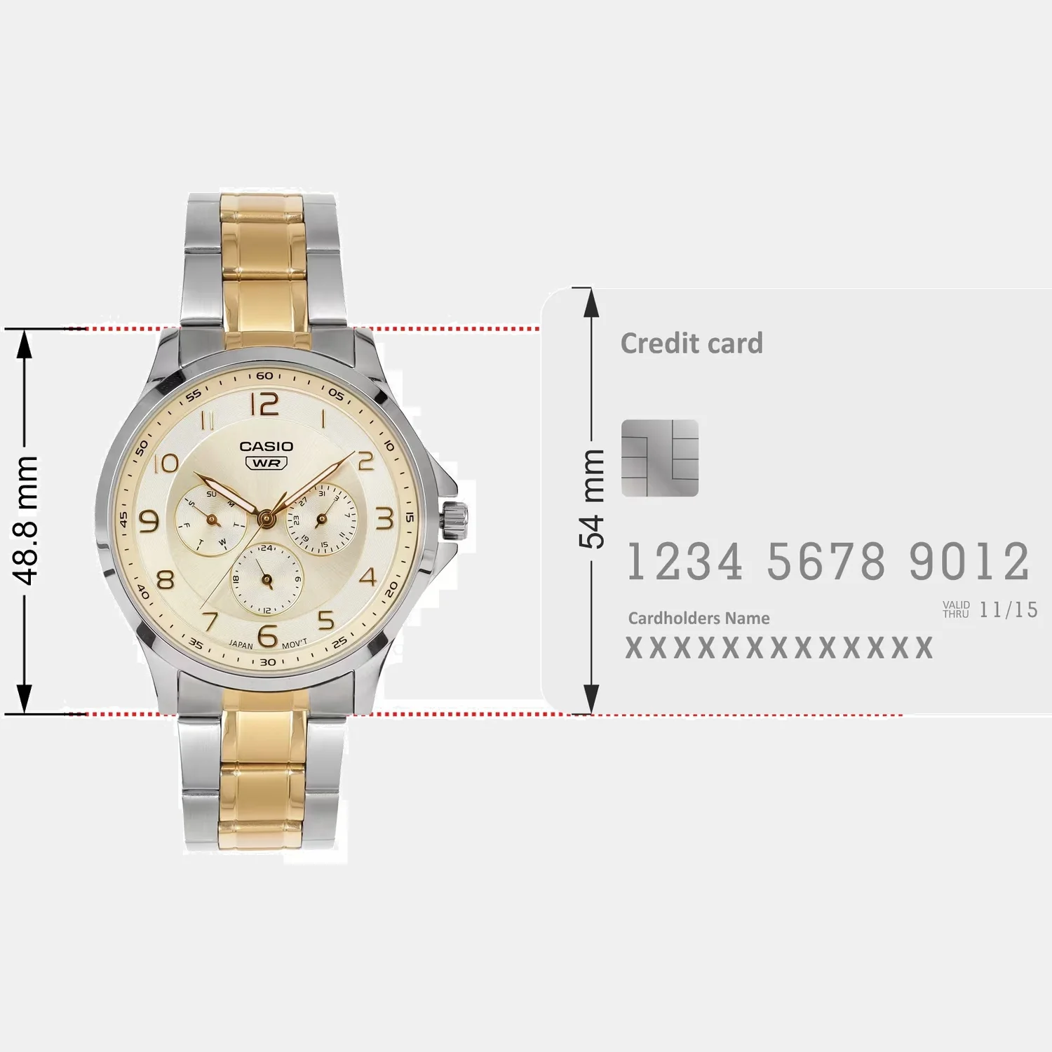Enticer Men Quartz Yellow Dial Analog Watch A2453 - Image 7