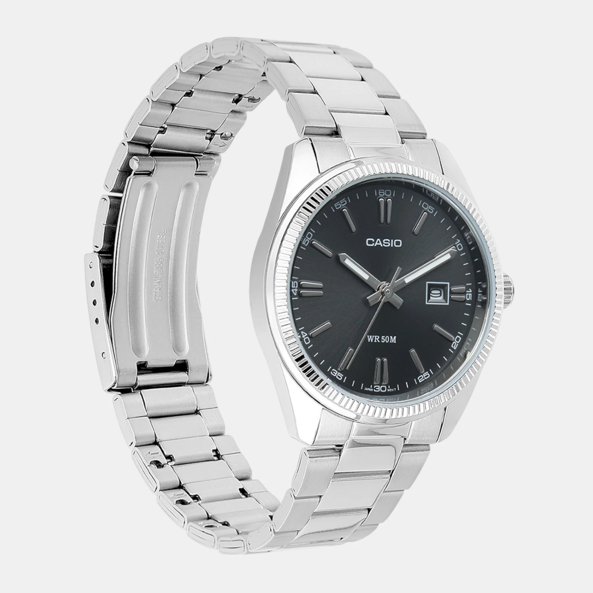 Enticer Women Quartz Black Dial Analog Stainless Steel Watch A1535 - Image 4