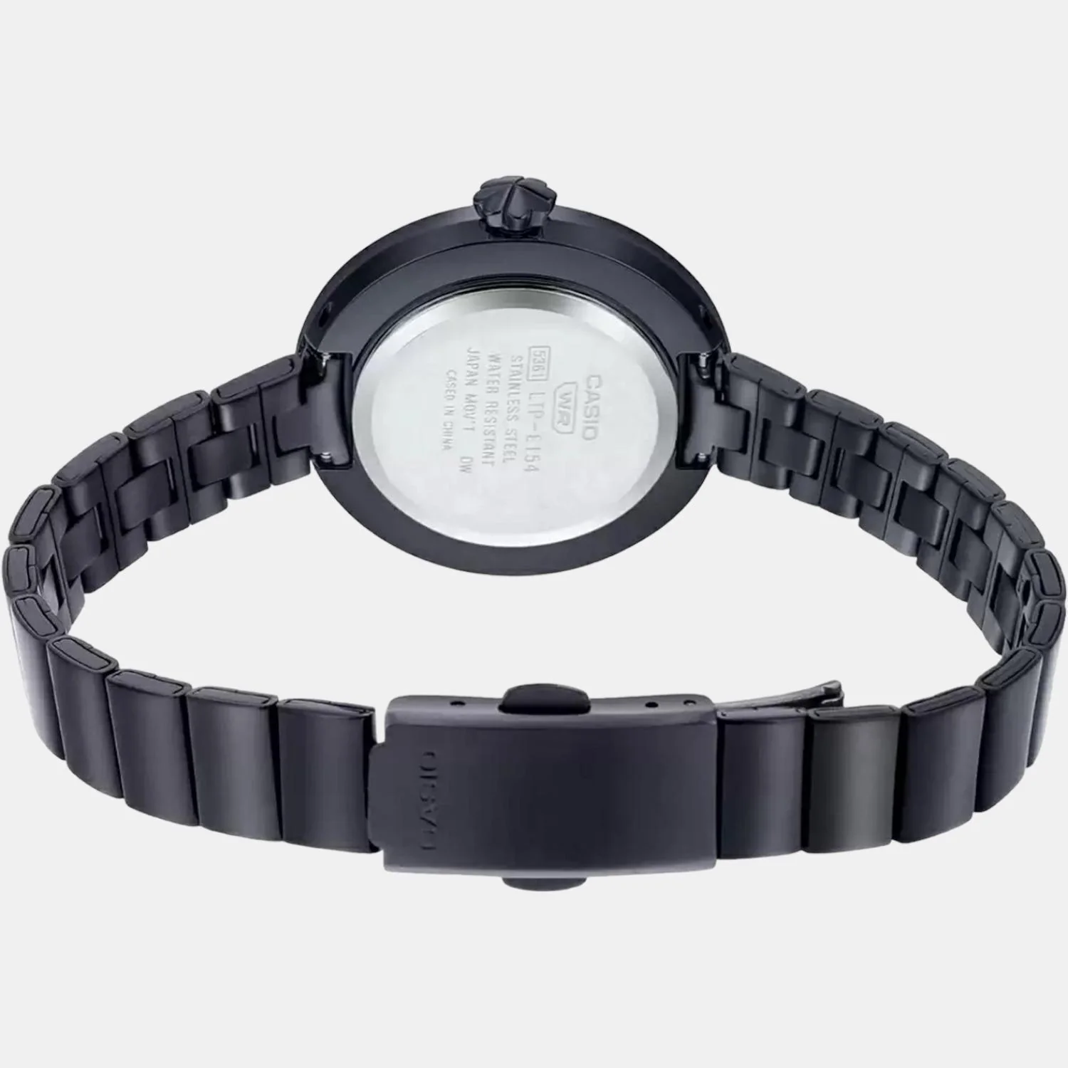 Enticer Women Quartz Black Dial Analog Stainless Steel Watch A1851 - Image 5
