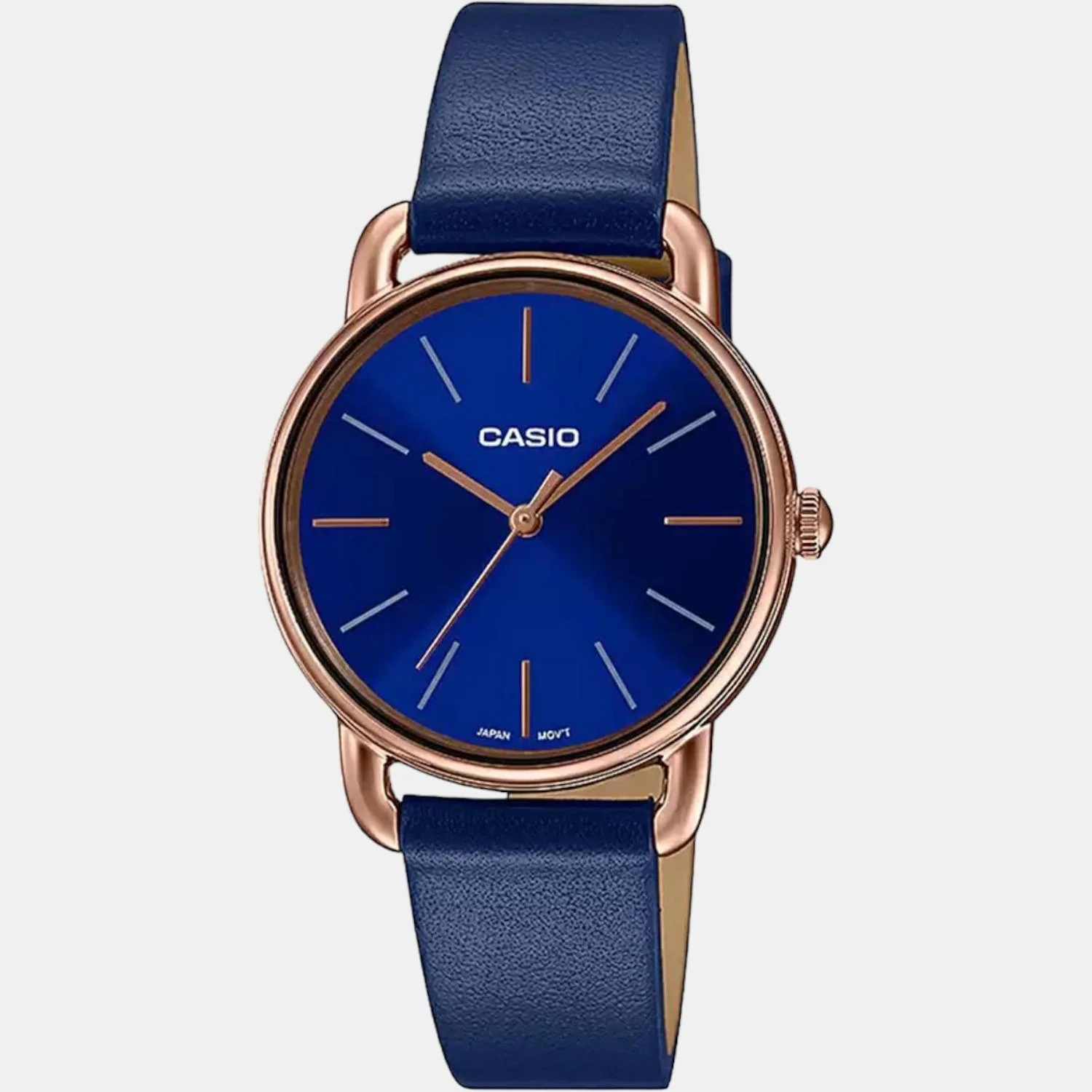 Enticer Women Quartz Blue Dial Analog Leather Watch A1796 - Image 2