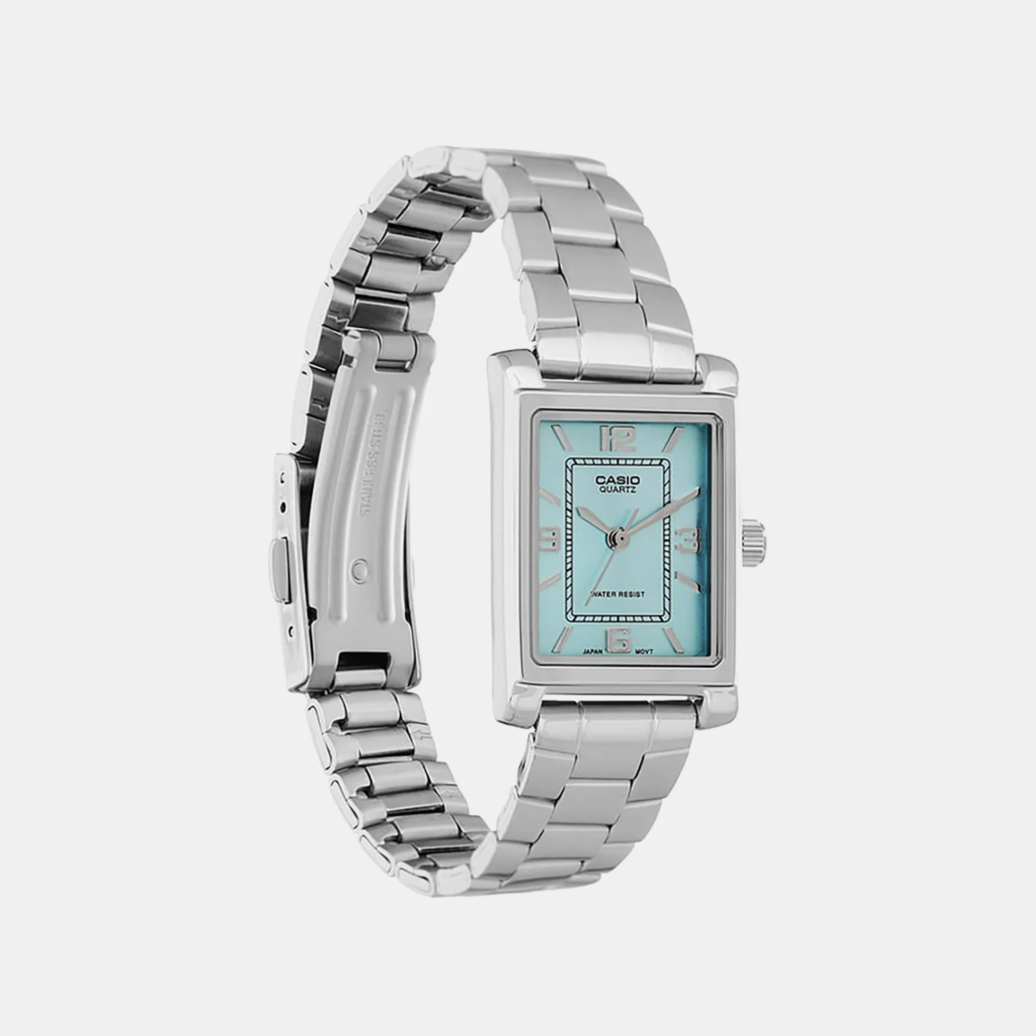Enticer Women Quartz Blue Dial Analog Stainless Steel Watch A2354 - Image 3